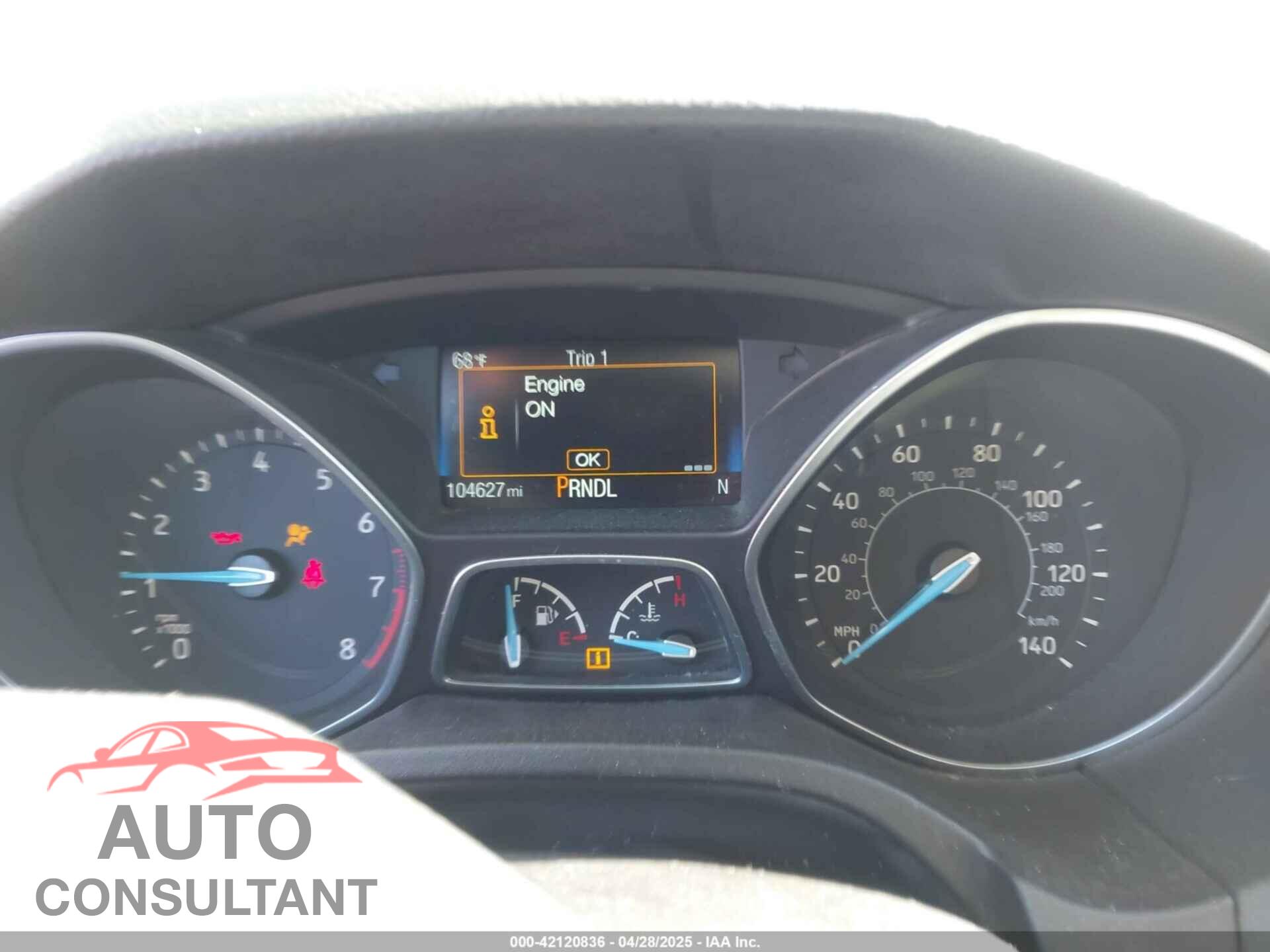 FORD FOCUS 2015 - 1FADP3K27FL249390