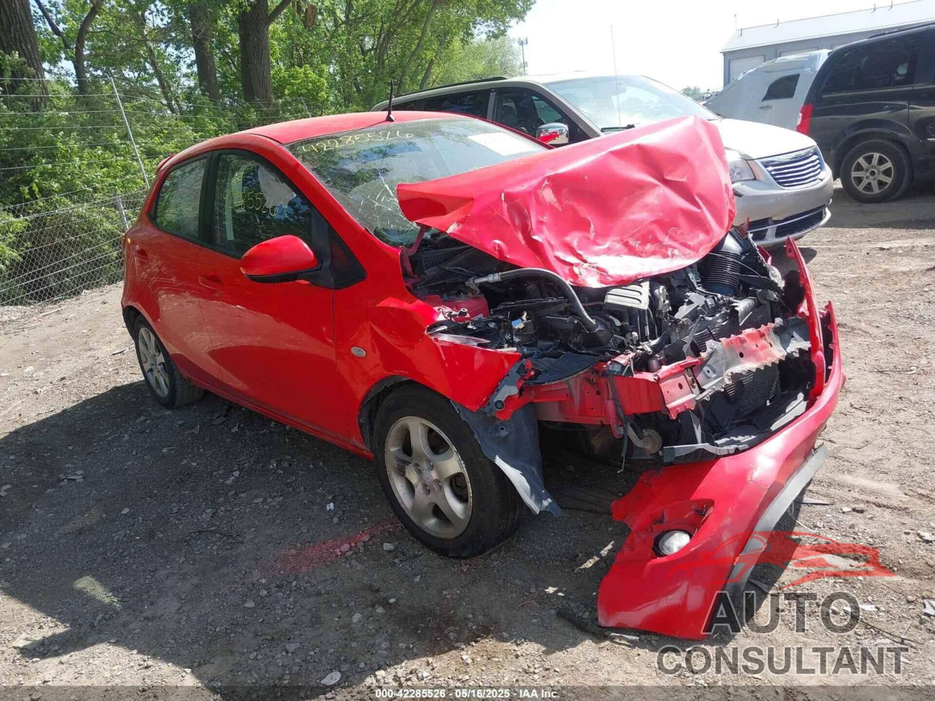 MAZDA MAZDA2 2013 - JM1DE1LZ6D0158688