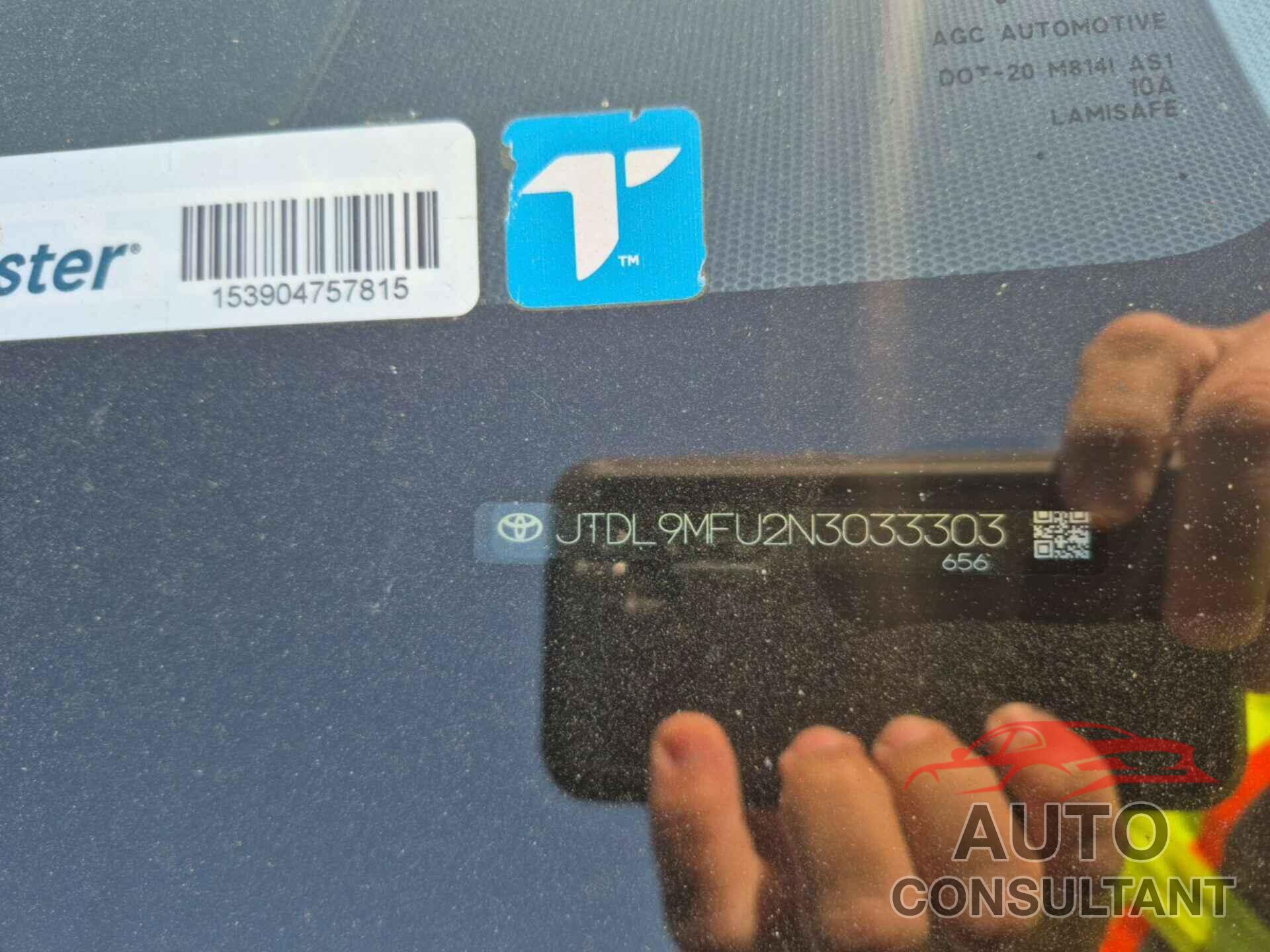 TOYOTA PRIUS 2022 - JTDL9MFU2N3033303