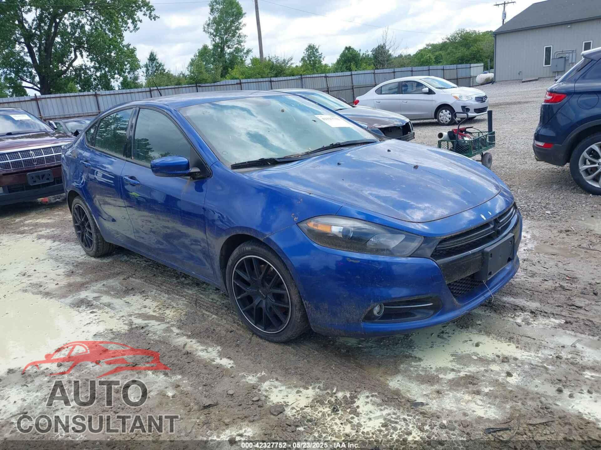 DODGE DART 2014 - 1C3CDFBB6ED823653