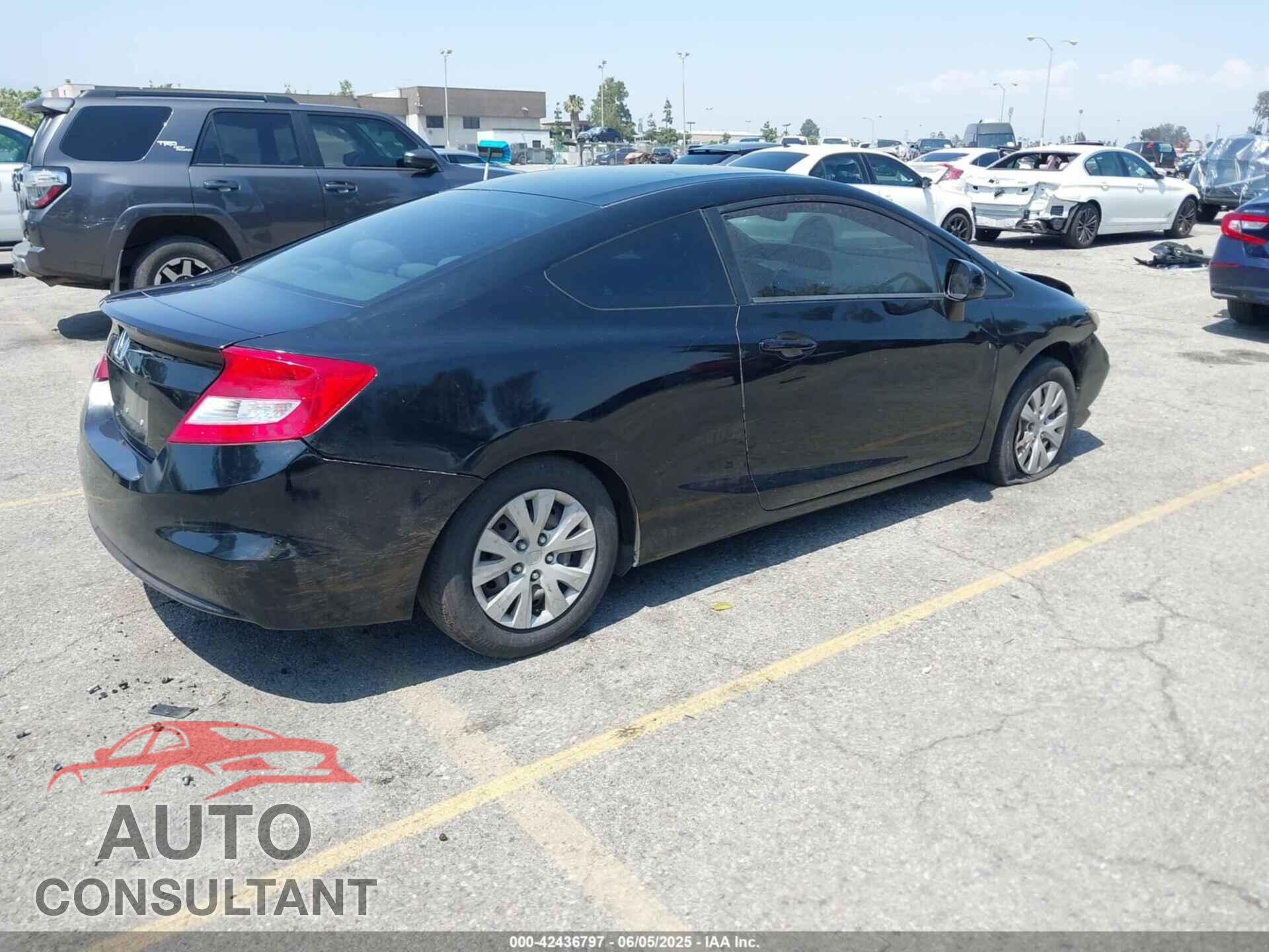 HONDA CIVIC 2012 - 2HGFG3B59CH545633