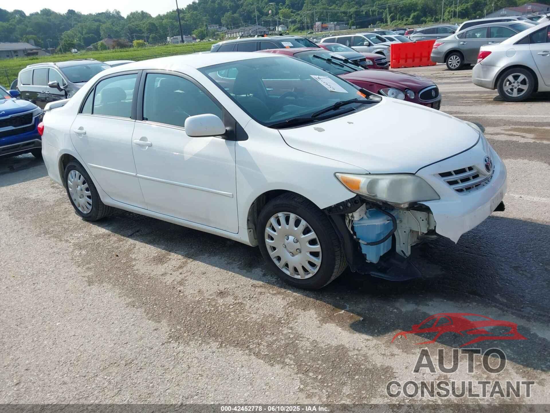 TOYOTA COROLLA 2013 - 5YFBU4EE6DP100723