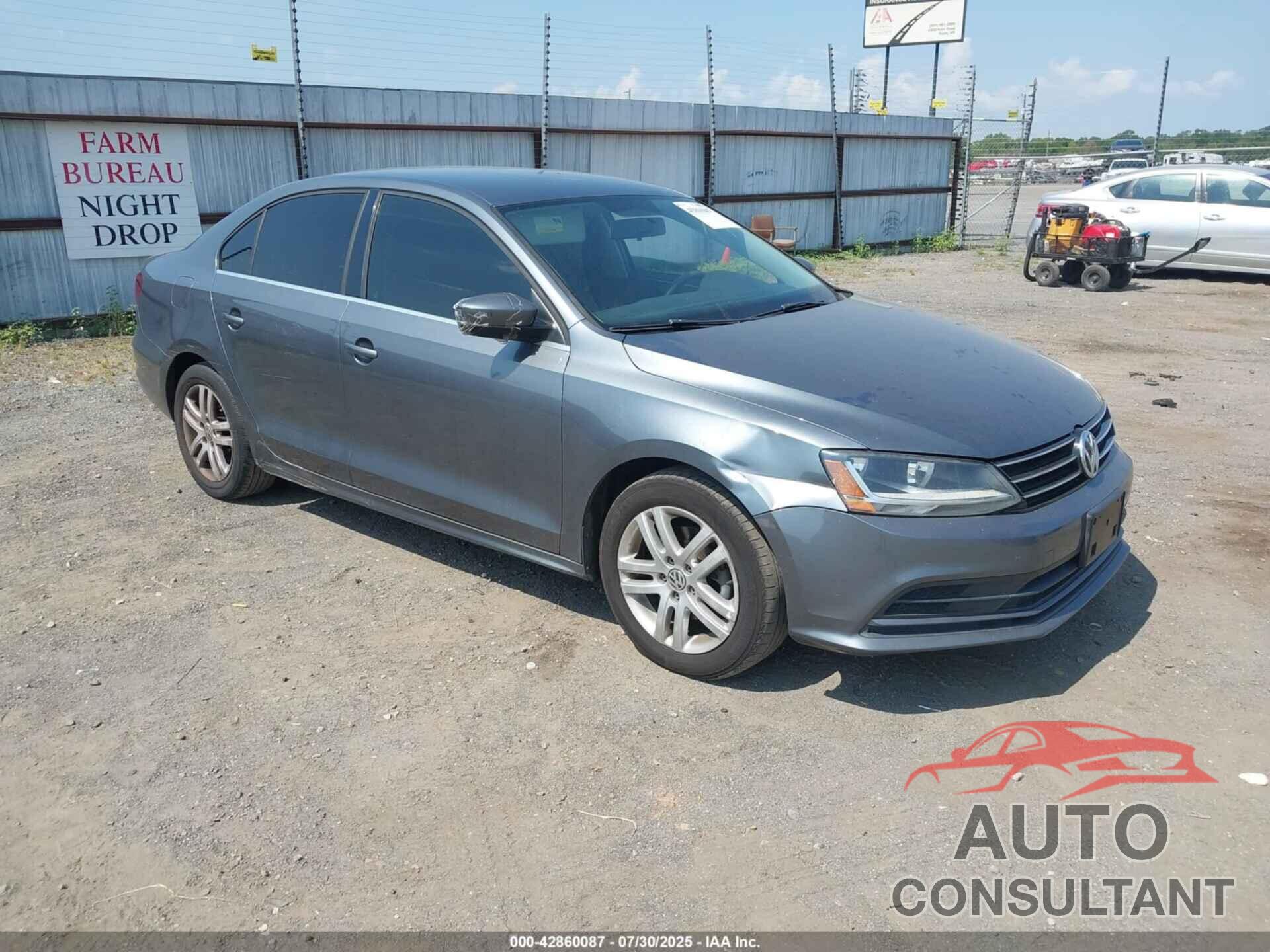VOLKSWAGEN JETTA 2017 - 3VW2B7AJ7HM352937