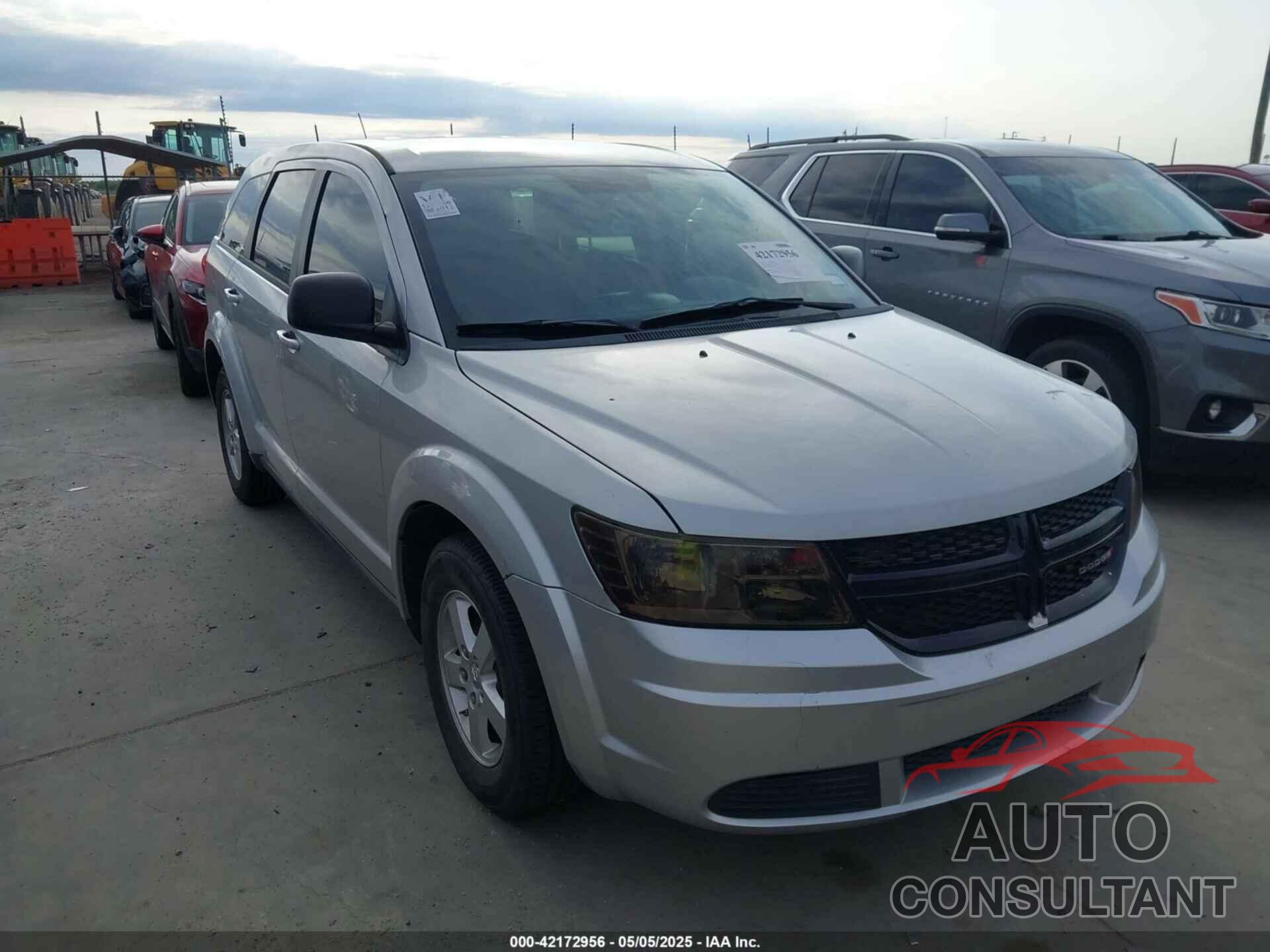 DODGE JOURNEY 2012 - 3C4PDCAB2CT142829