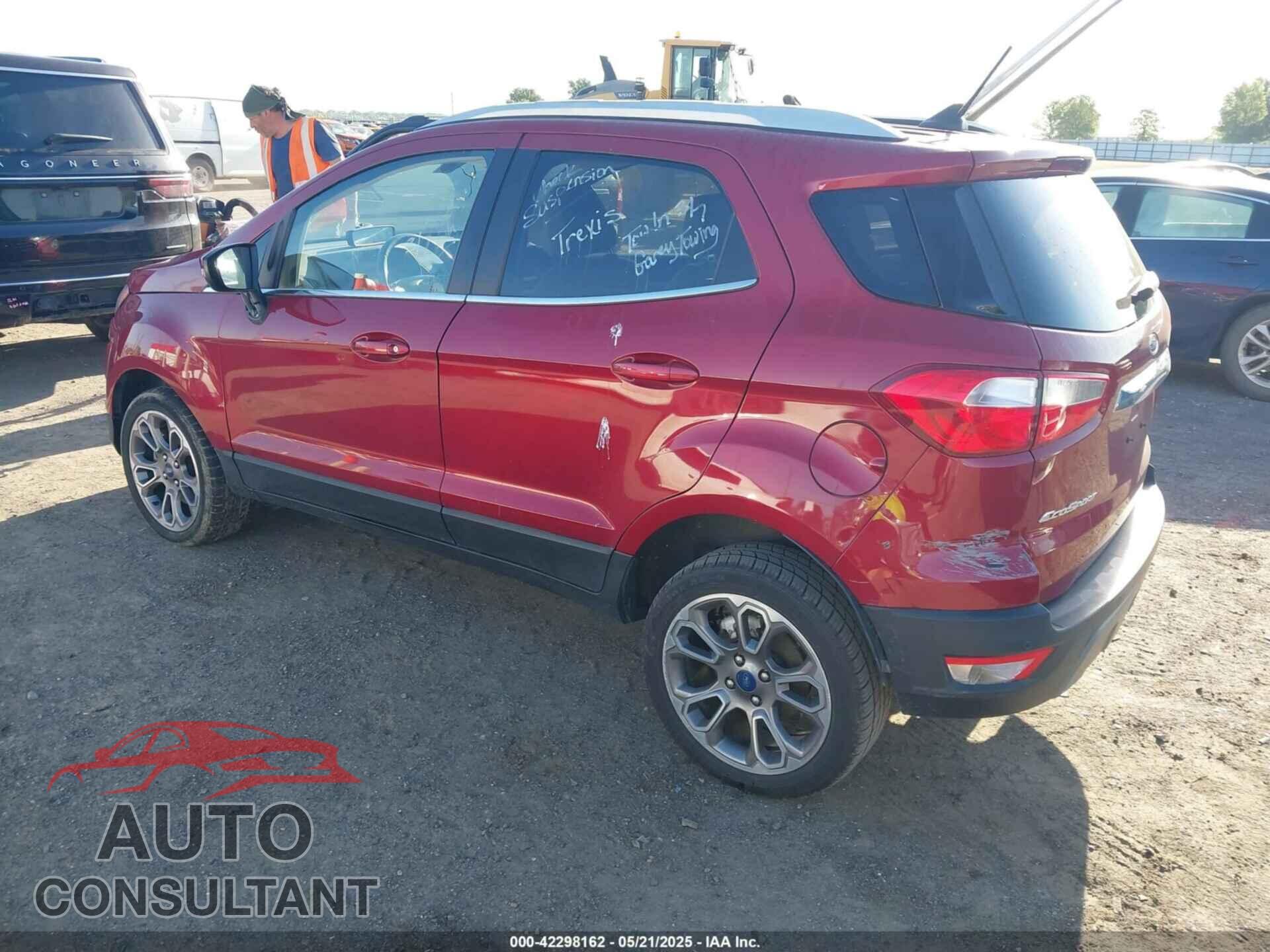 FORD ECOSPORT 2021 - MAJ6S3KL3MC436672