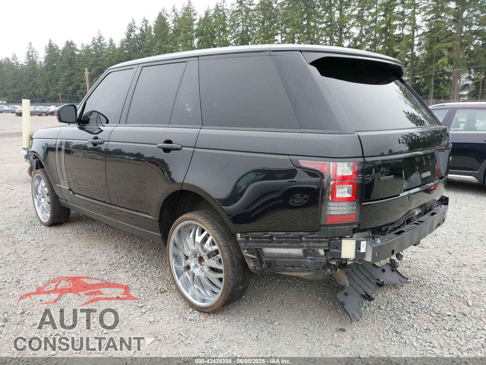 LAND ROVER RANGE ROVER 2016 - SALGS2EF3GA277630