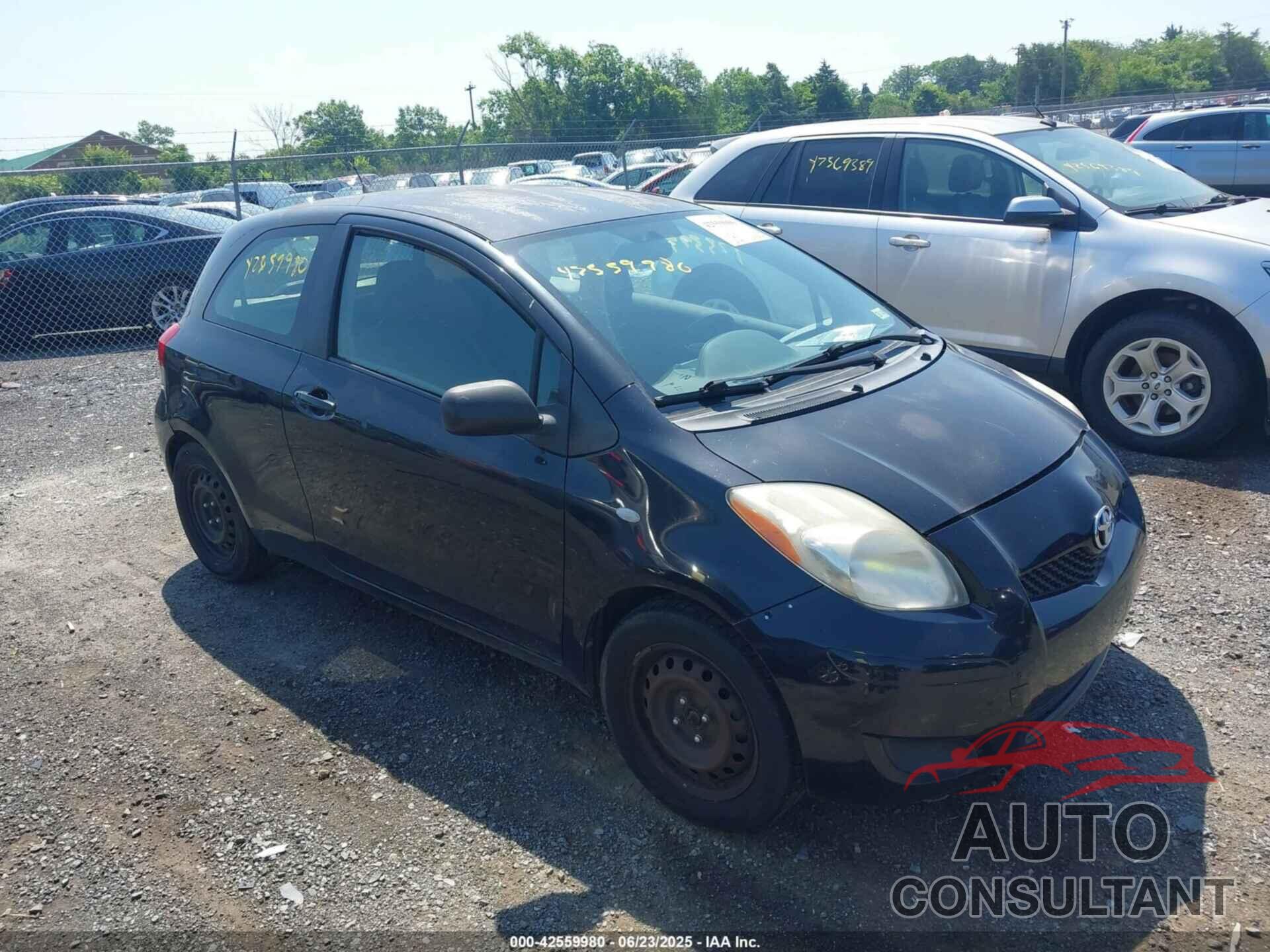 TOYOTA YARIS 2011 - JTDJT4K31B5337809