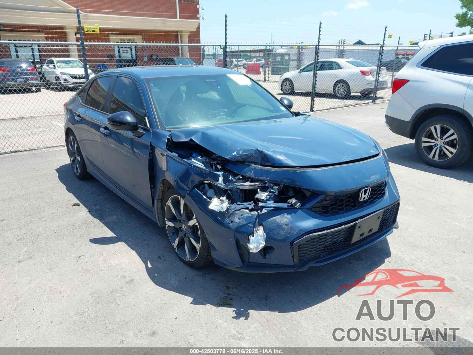 HONDA CIVIC HYBRID 2025 - 2HGFE4F82SH318864