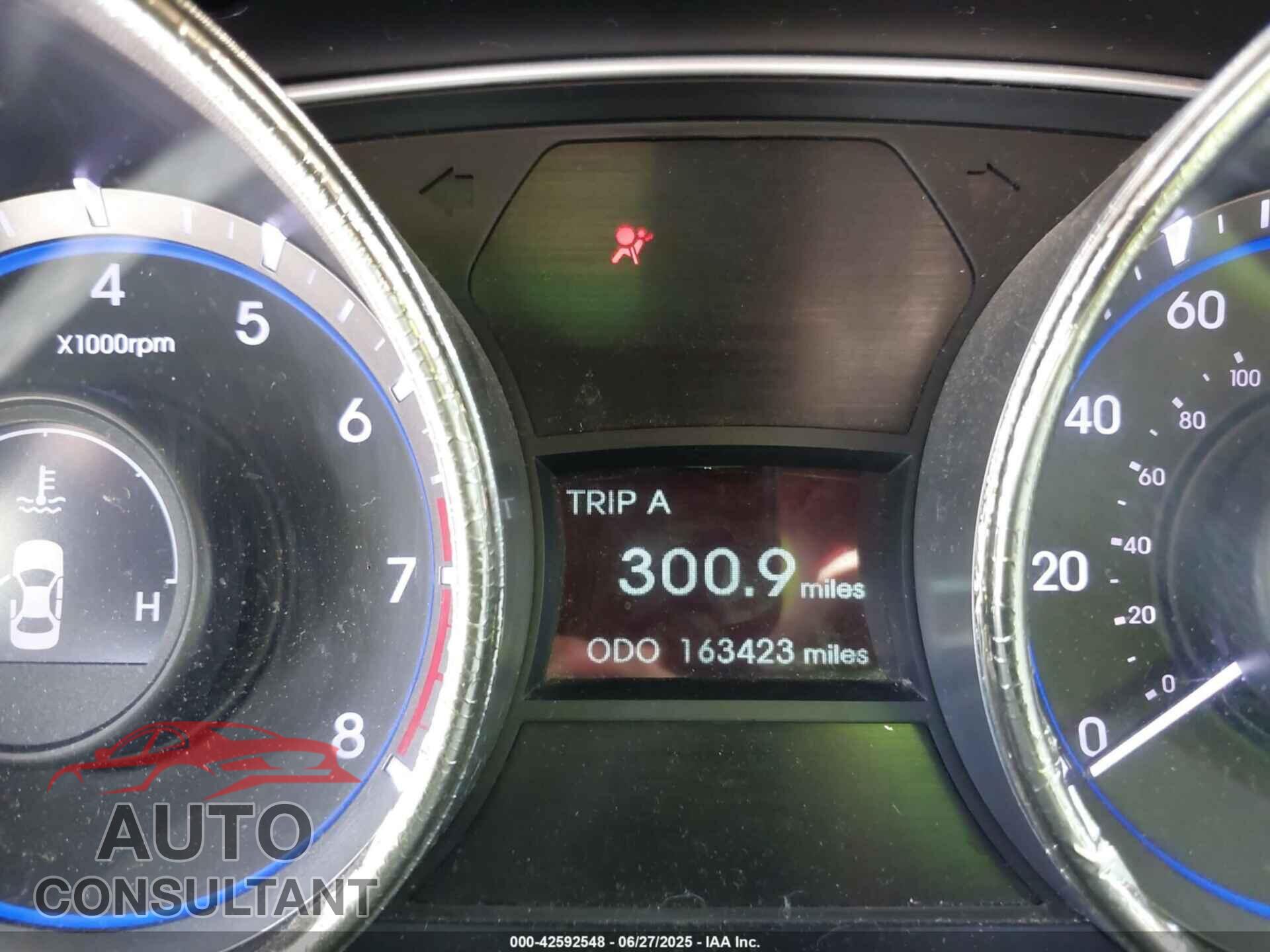 HYUNDAI SONATA 2012 - 5NPEC4ABXCH471911