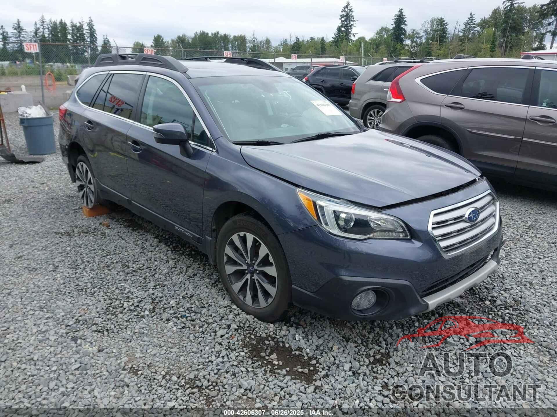 SUBARU OUTBACK 2017 - 4S4BSANC4H3247121