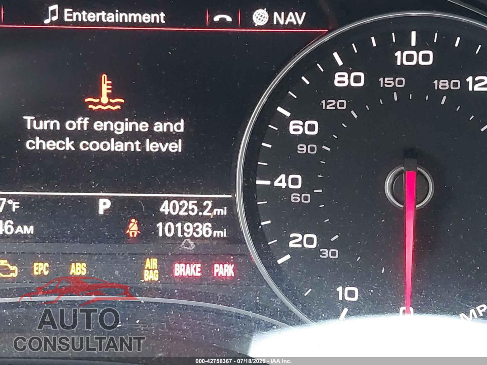 AUDI A6 2012 - WAUBGAFC8CN023297
