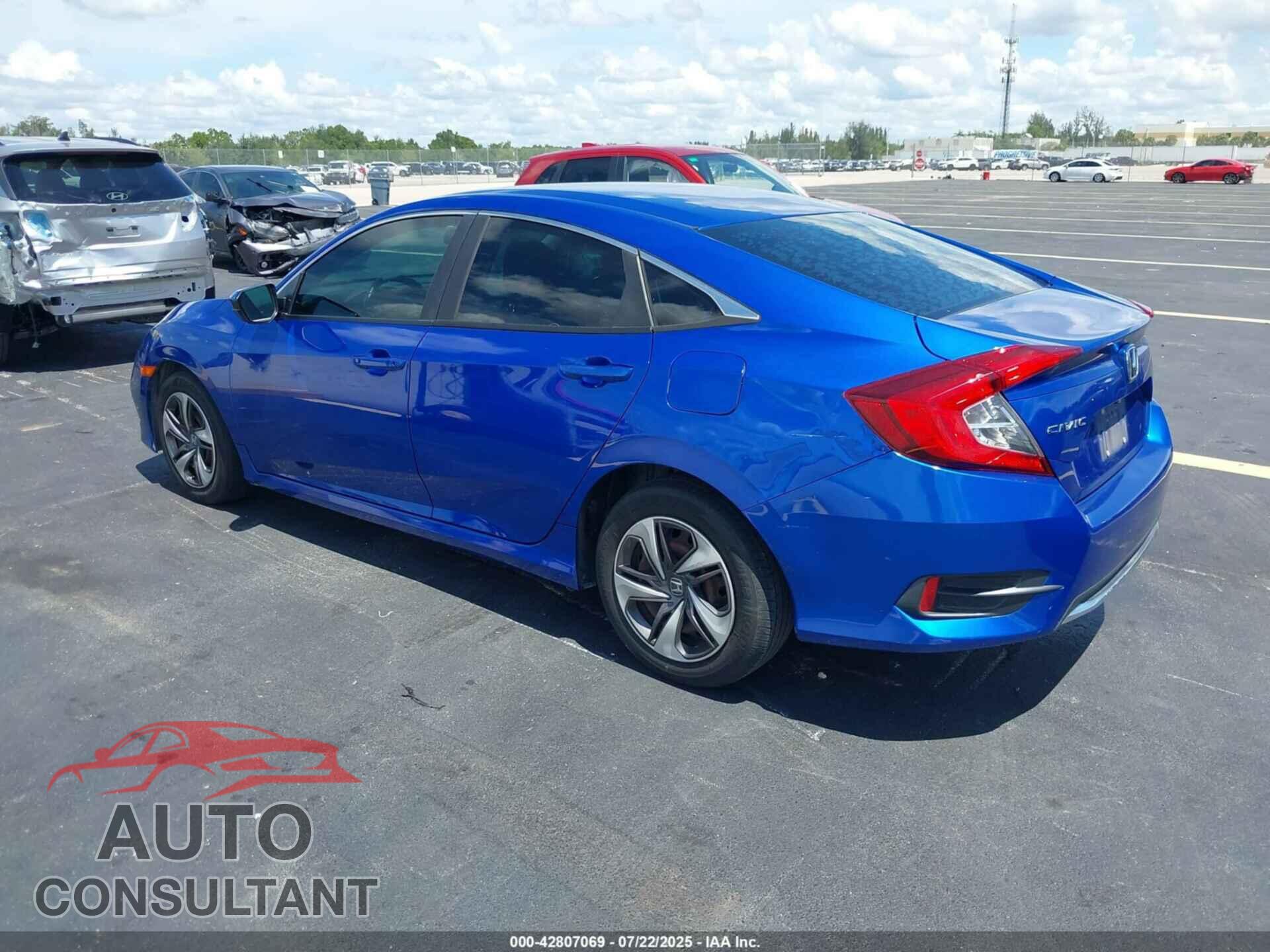 HONDA CIVIC 2019 - 19XFC2F65KE209110