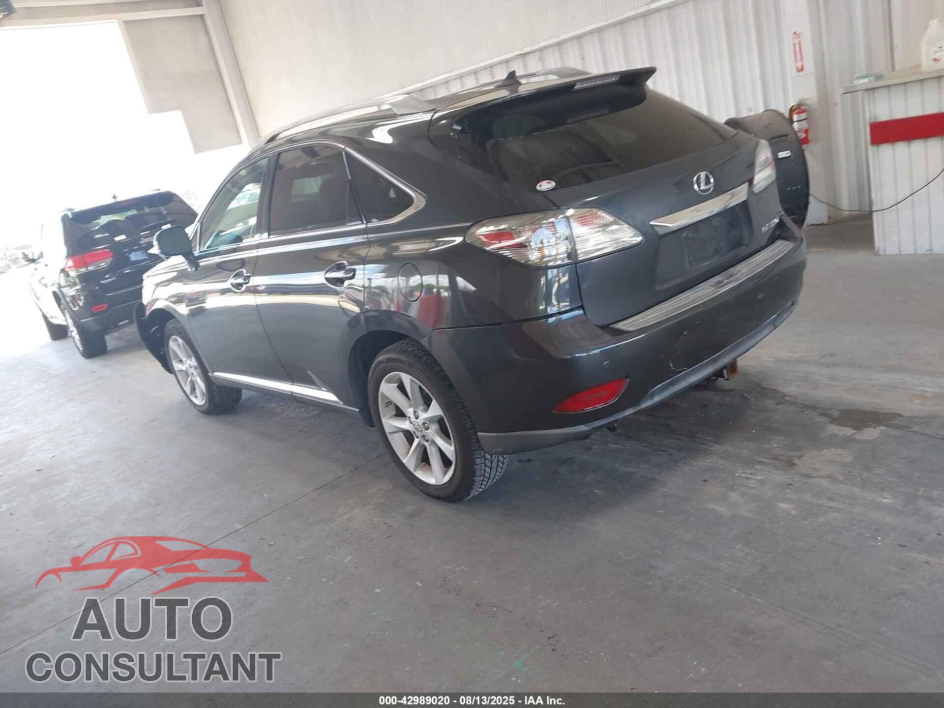 LEXUS RX 350 2011 - 2T2ZK1BA2BC063246
