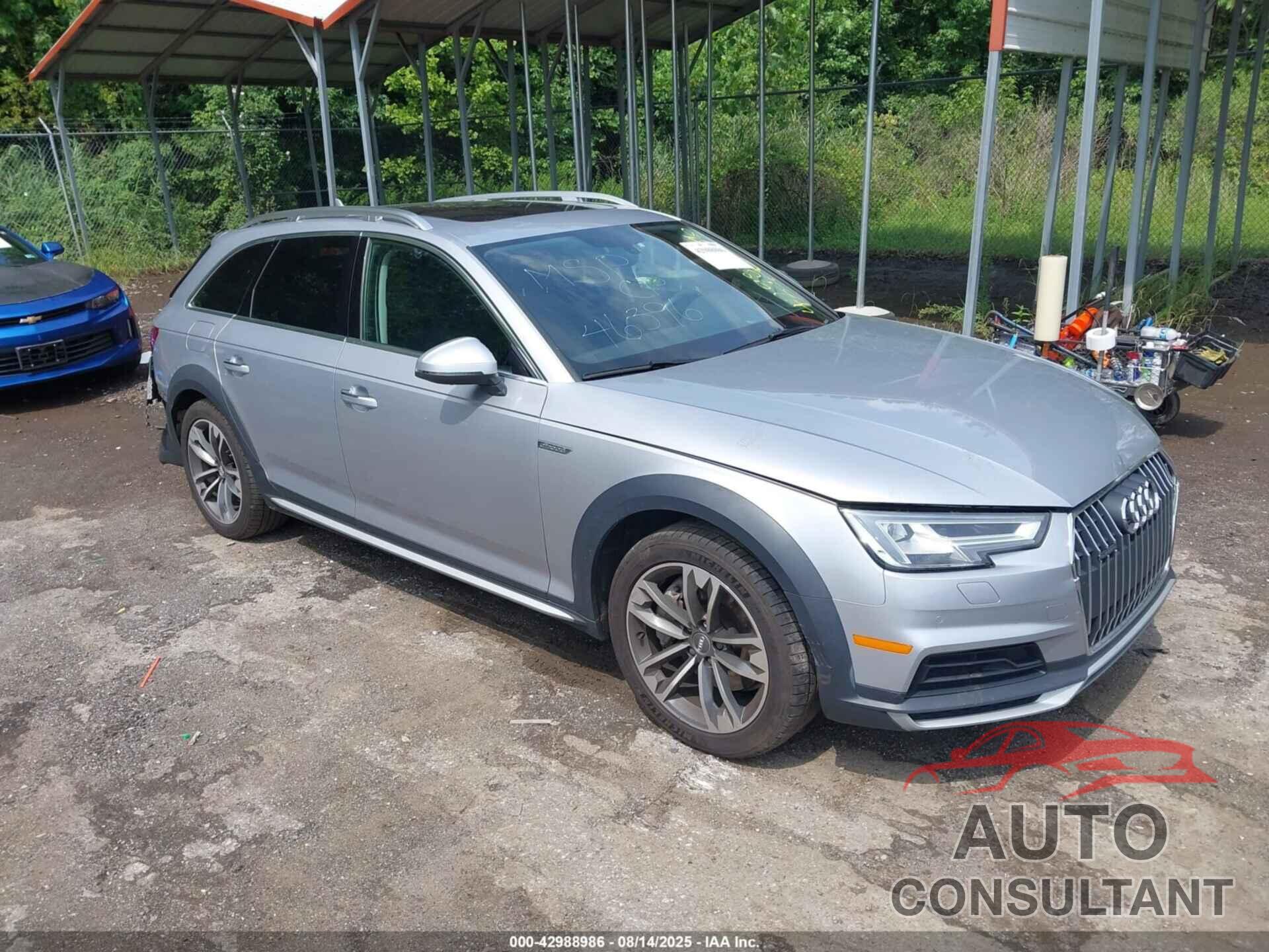 AUDI A4 ALLROAD 2017 - WA19NAF44HA042633