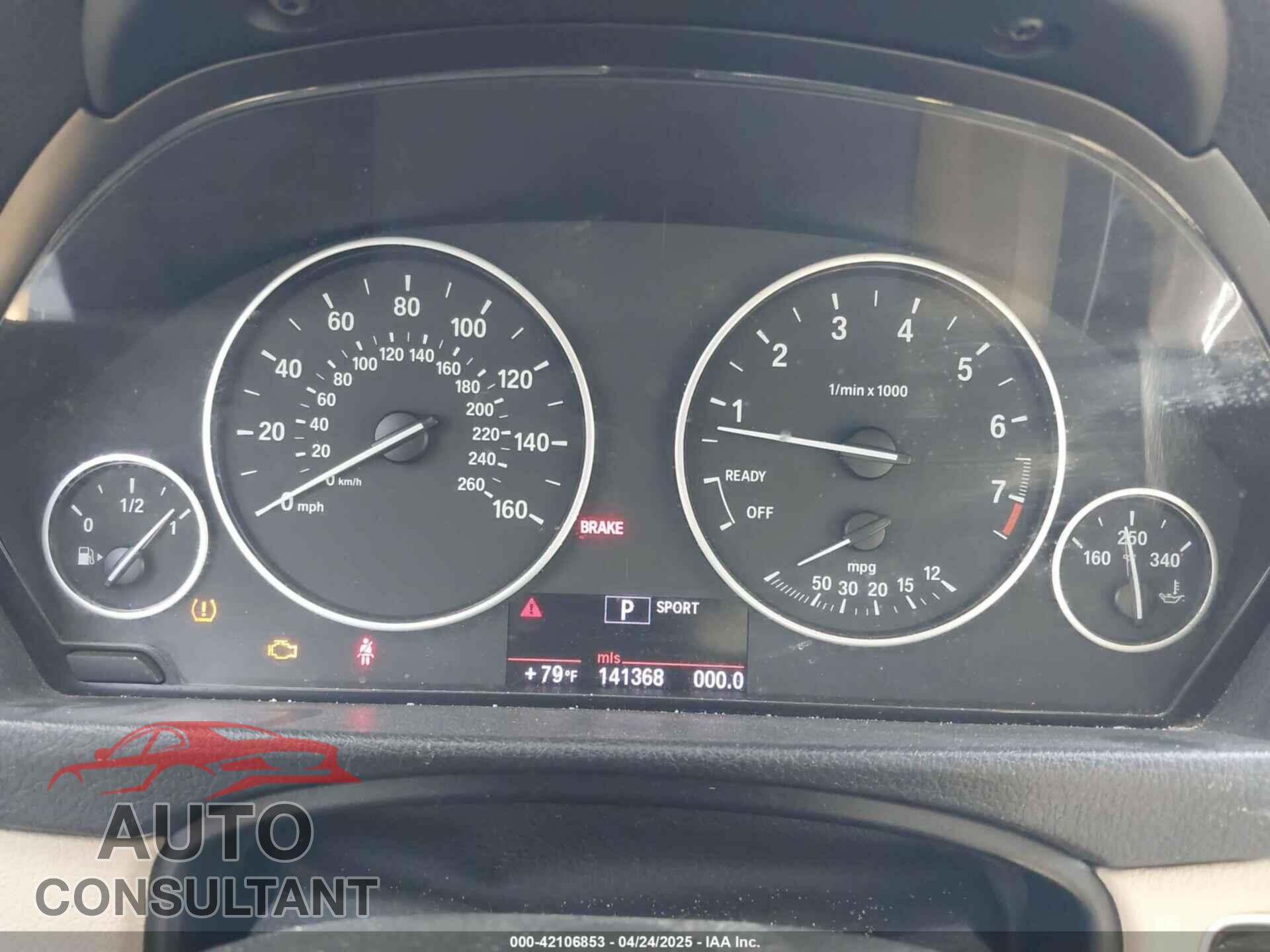 BMW 335I 2012 - WBA3A9G54CNN67686