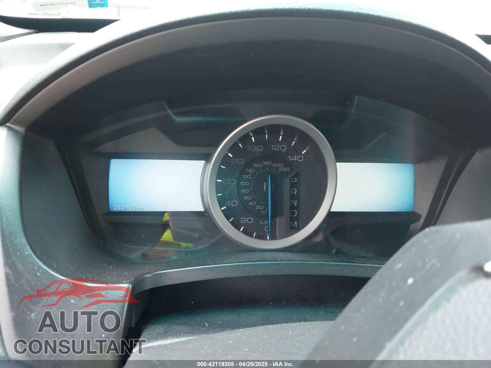 FORD EXPLORER 2011 - 1FMHK8F86BGA06545