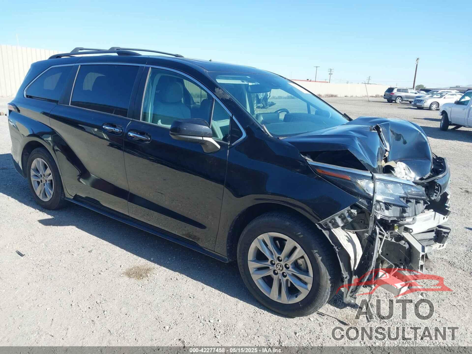 TOYOTA SIENNA 2022 - 5TDJRKEC1NS086089
