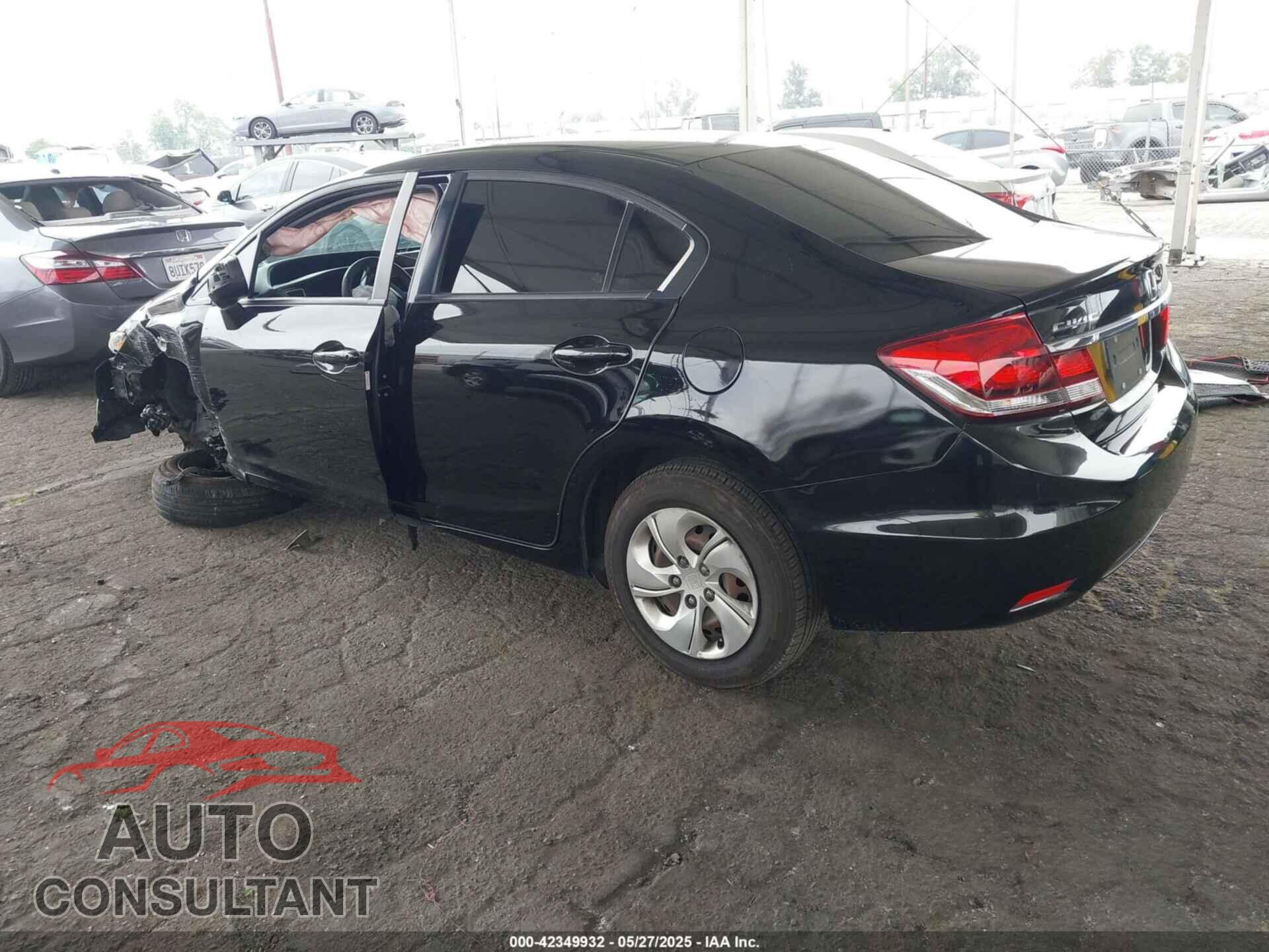 HONDA CIVIC 2013 - 19XFB2F50DE279935