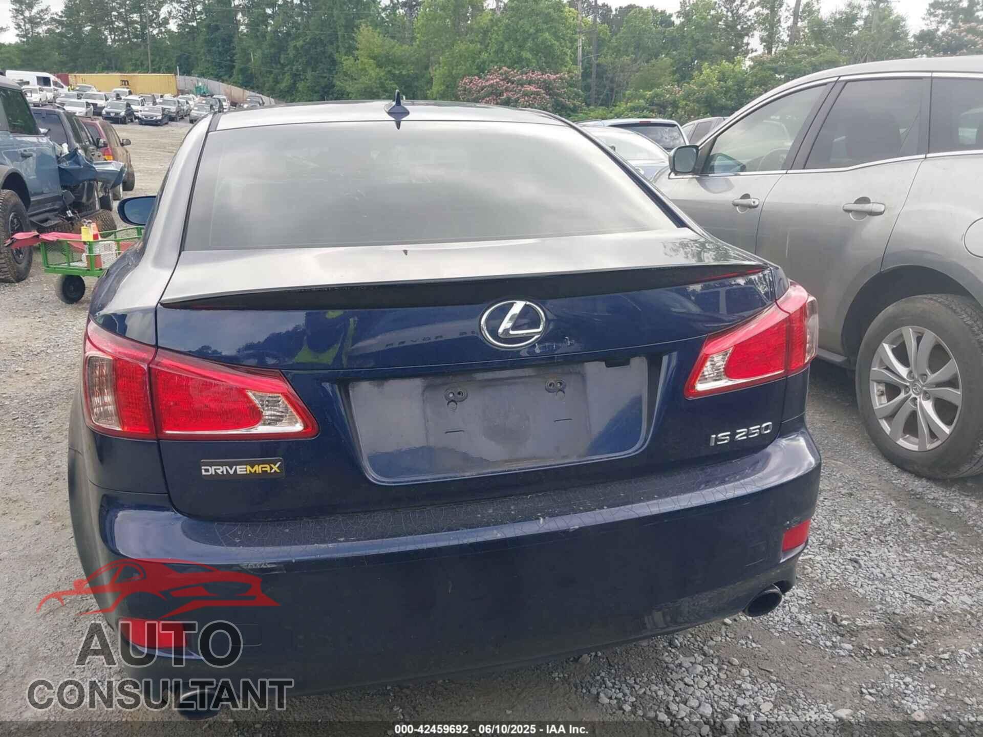 LEXUS IS 250 2012 - JTHBF5C24C5165444