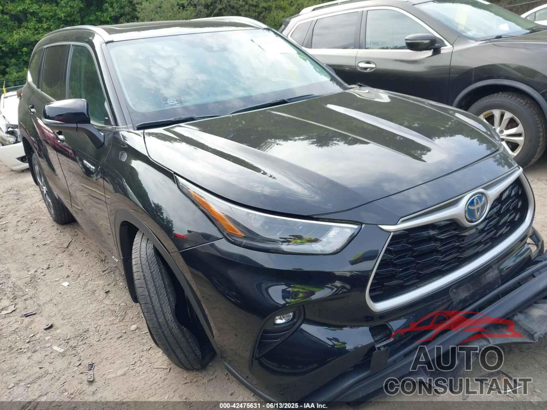 TOYOTA HIGHLANDER 2021 - 5TDGBRCH6MS526067