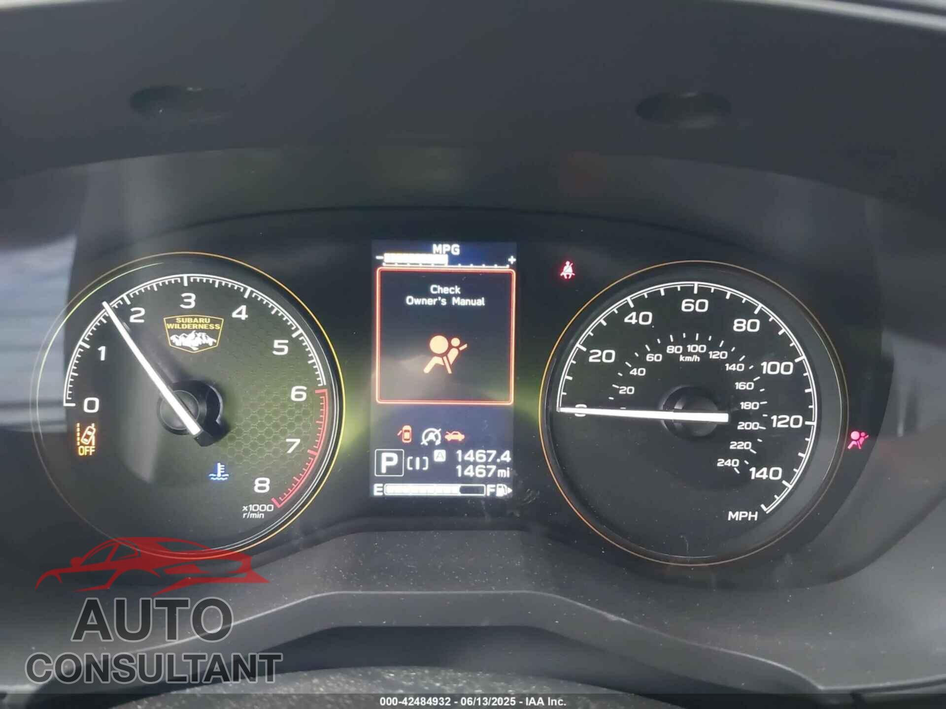 SUBARU FORESTER 2025 - JF2SKAJC8SH404977