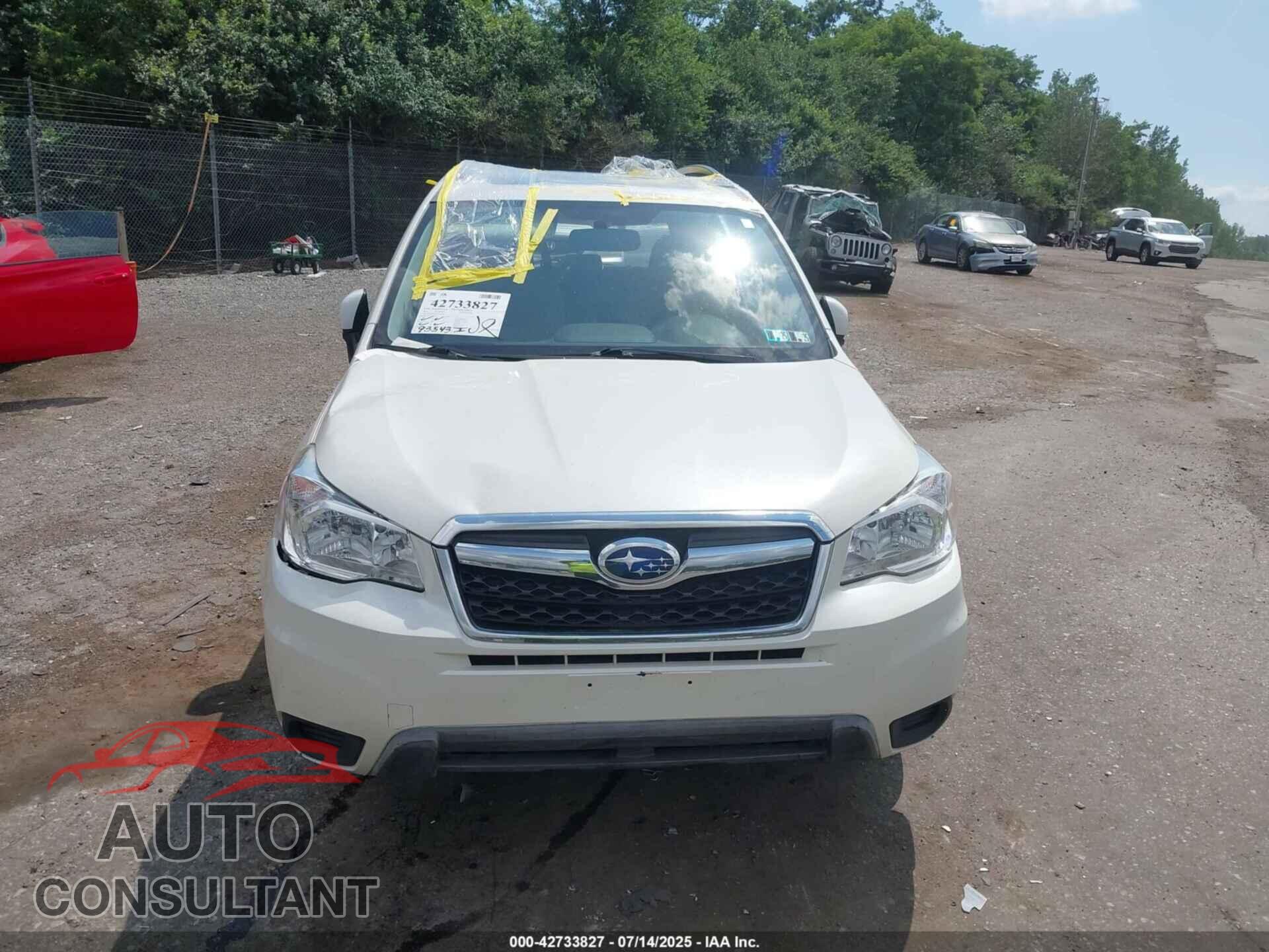SUBARU FORESTER 2016 - JF2SJADC7GG541680
