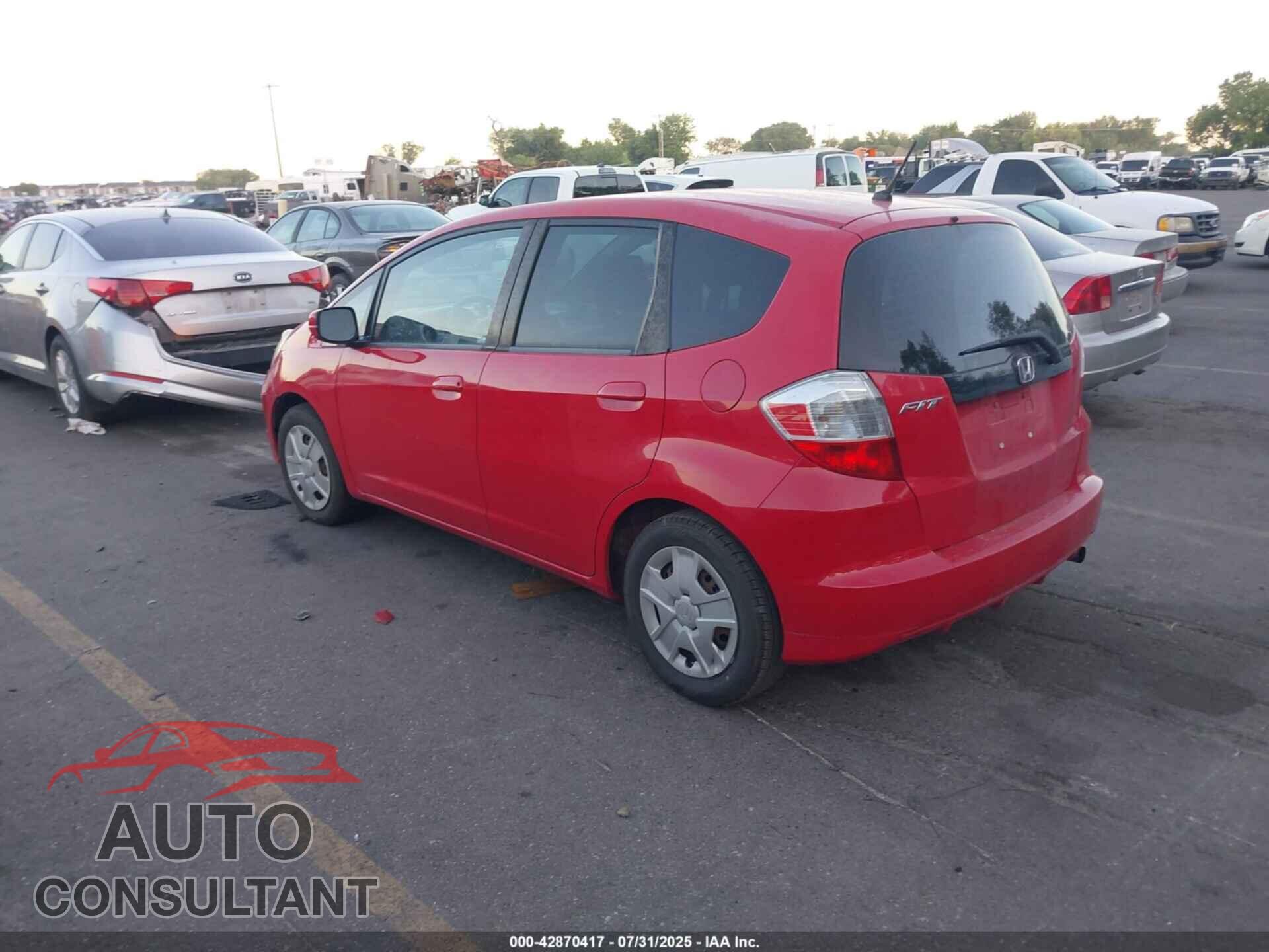 HONDA FIT 2012 - JHMGE8G32CS001690