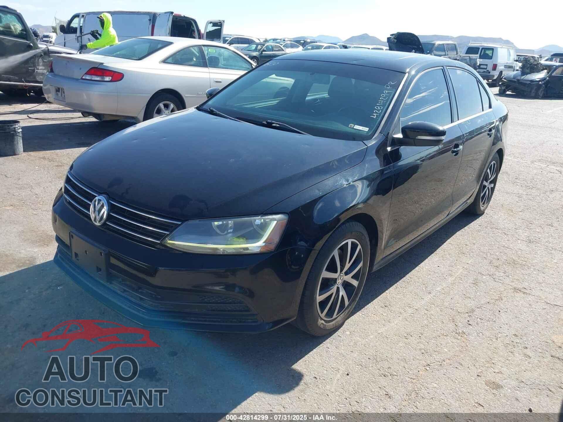 VOLKSWAGEN JETTA 2017 - 3VWDB7AJ1HM376028