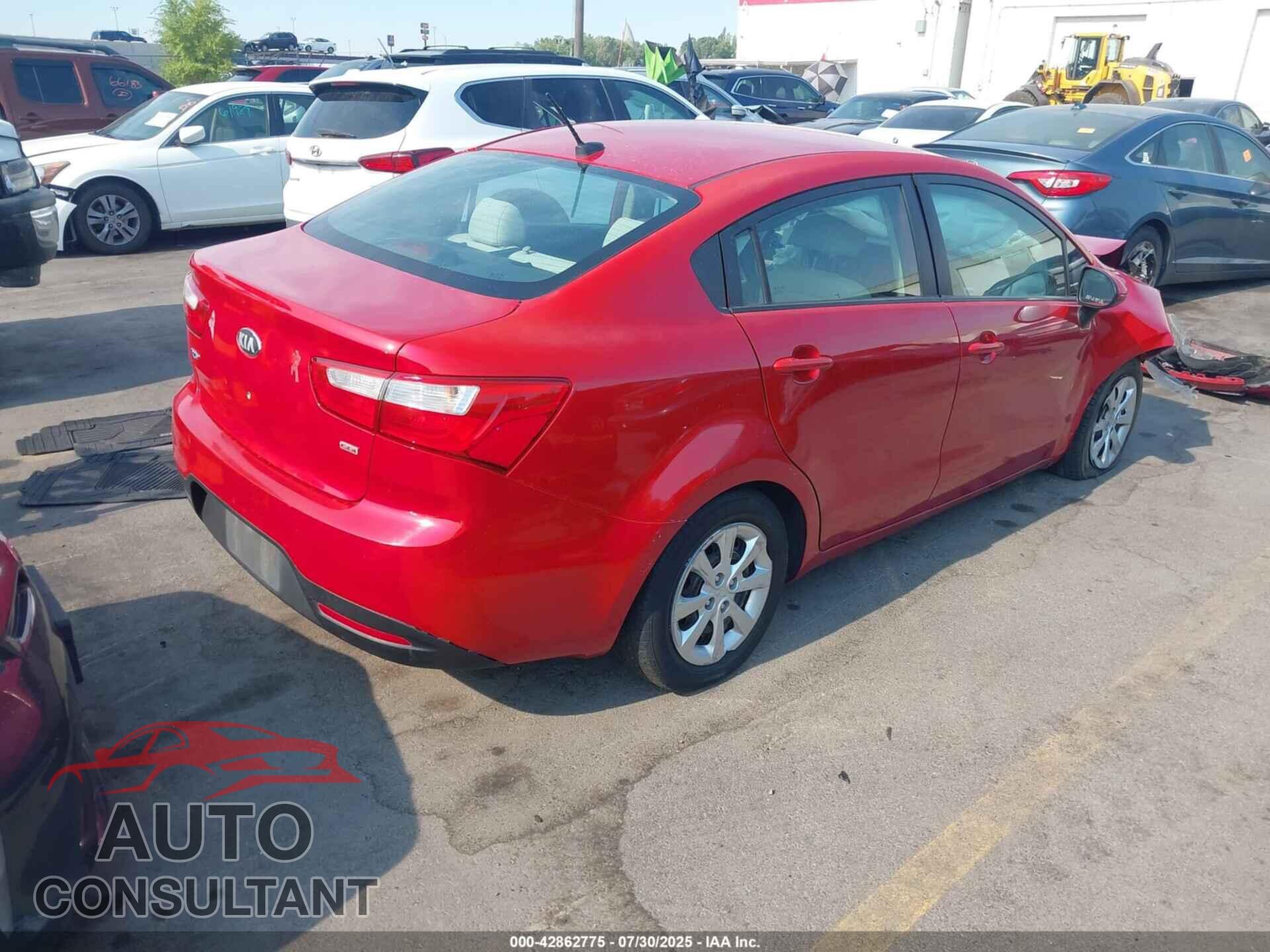 KIA RIO 2013 - KNADM4A39D6204236
