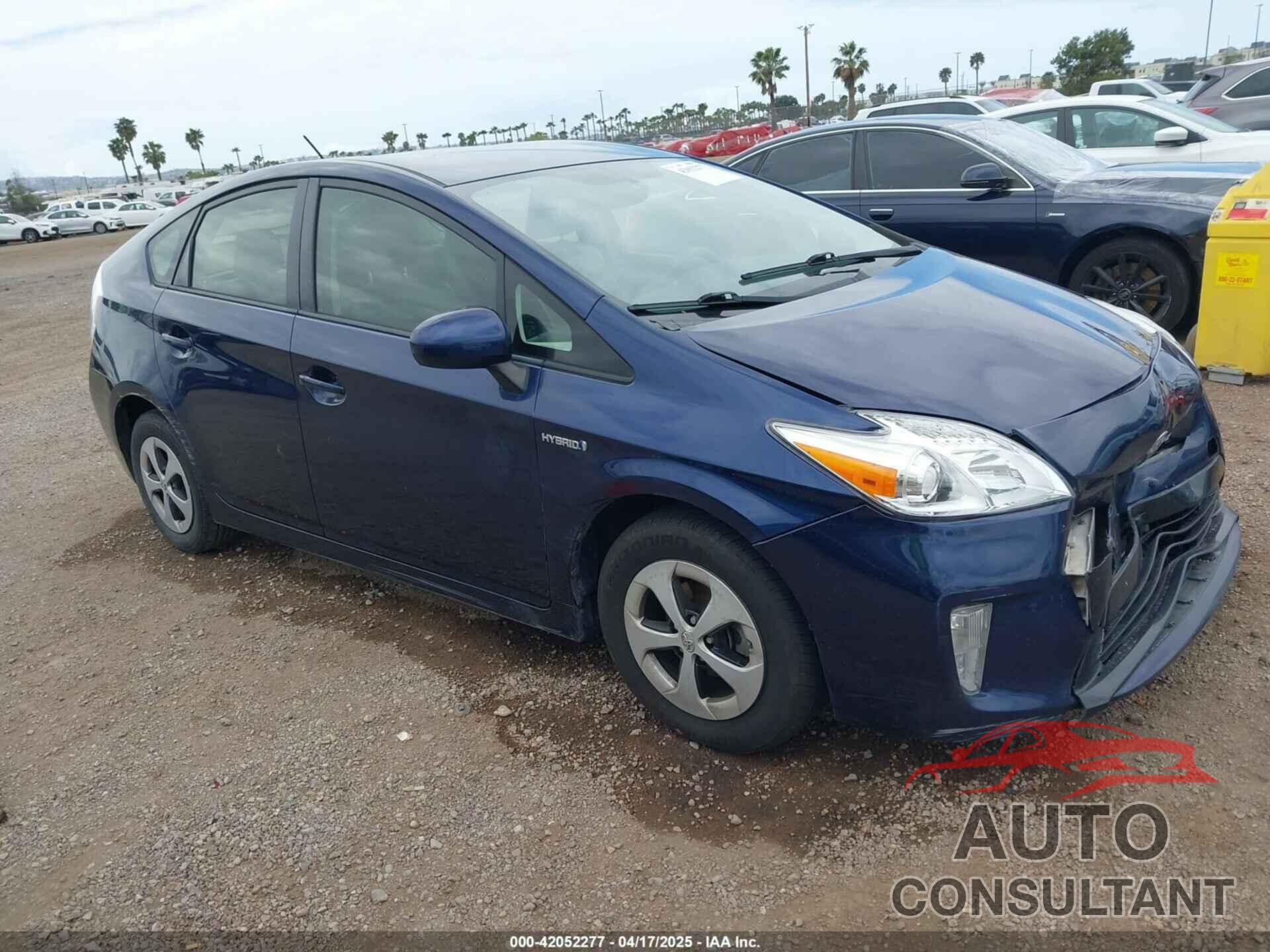 TOYOTA PRIUS 2013 - JTDKN3DU4D1724816