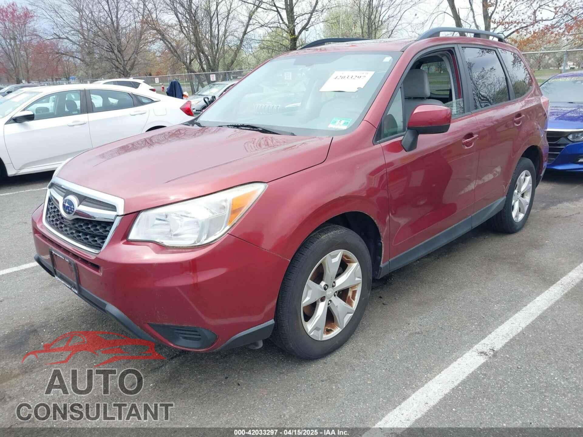 SUBARU FORESTER 2015 - JF2SJADC5FH420168