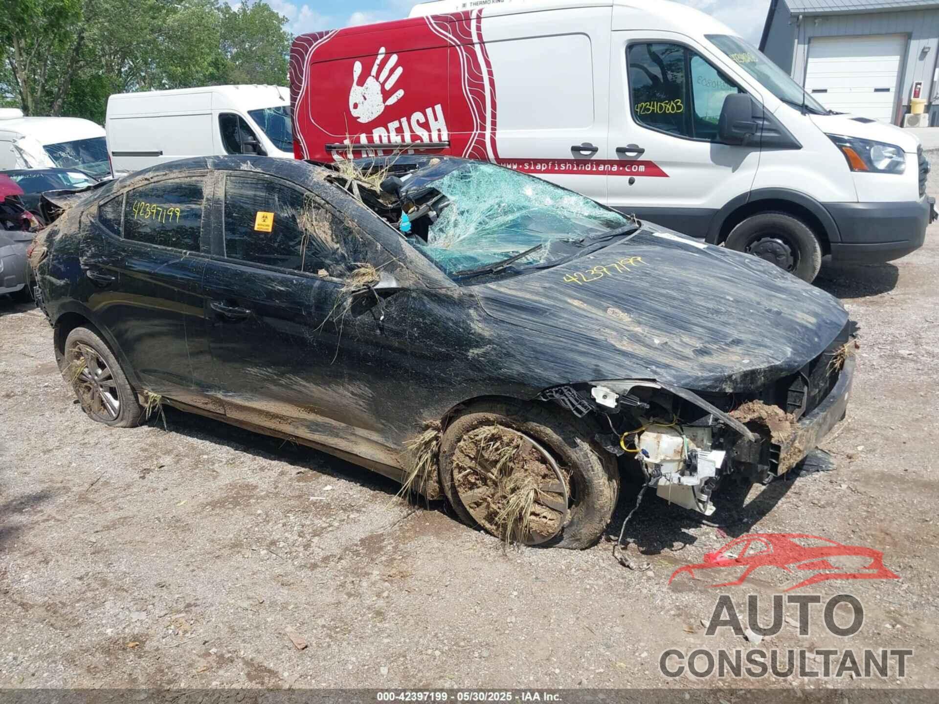 HYUNDAI ELANTRA 2017 - KMHD84LF9HU359011