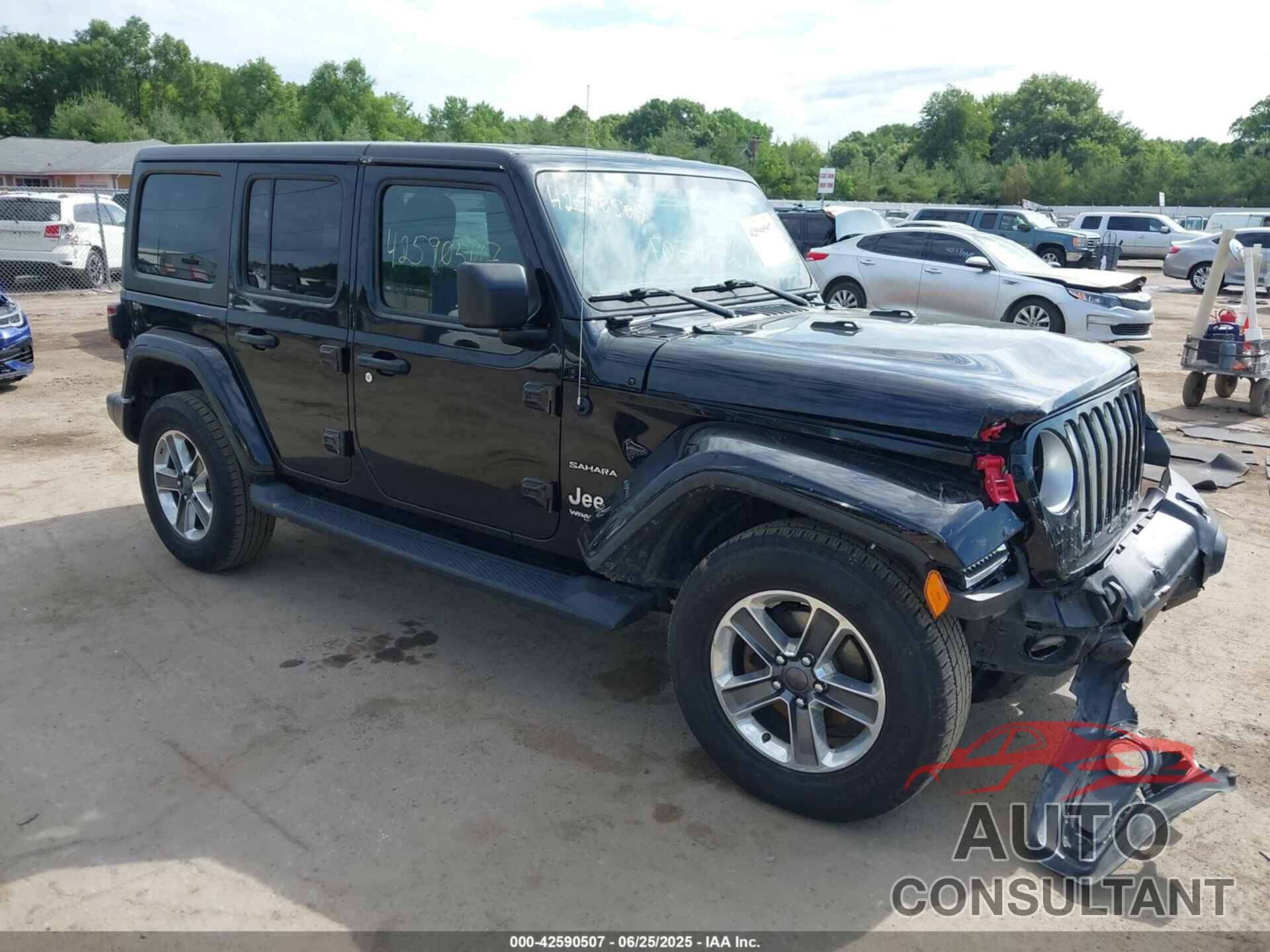 JEEP WRANGLER UNLIMITED 2018 - 1C4HJXEN9JW220930