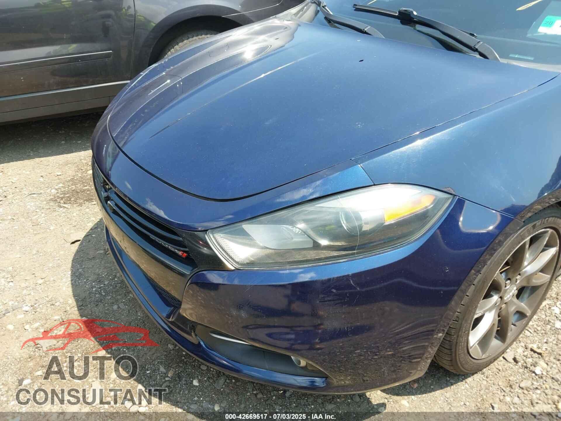 DODGE DART 2013 - 1C3CDFBA1DD308193