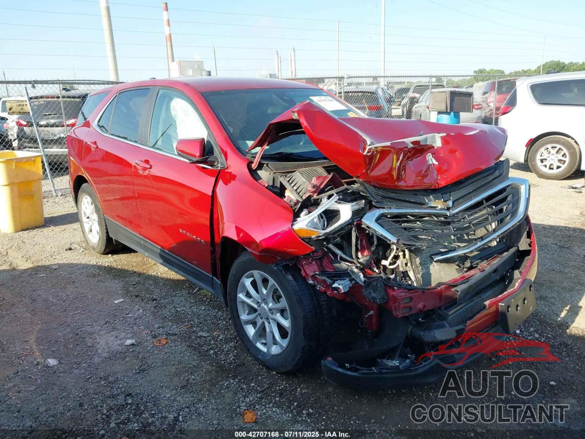 CHEVROLET EQUINOX 2021 - 3GNAXKEV2ML332599