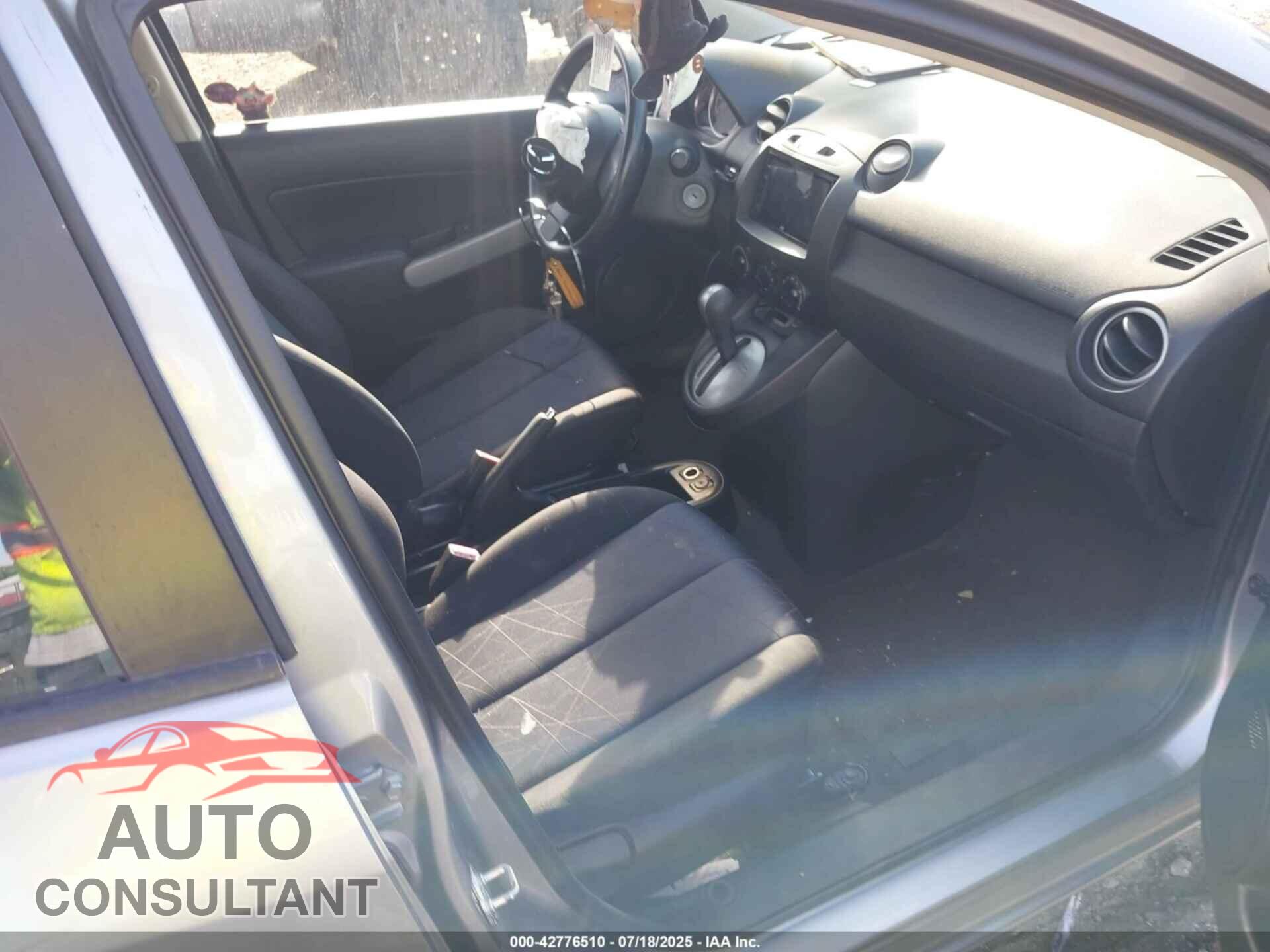 MAZDA MAZDA2 2012 - JM1DE1KY7C0142202