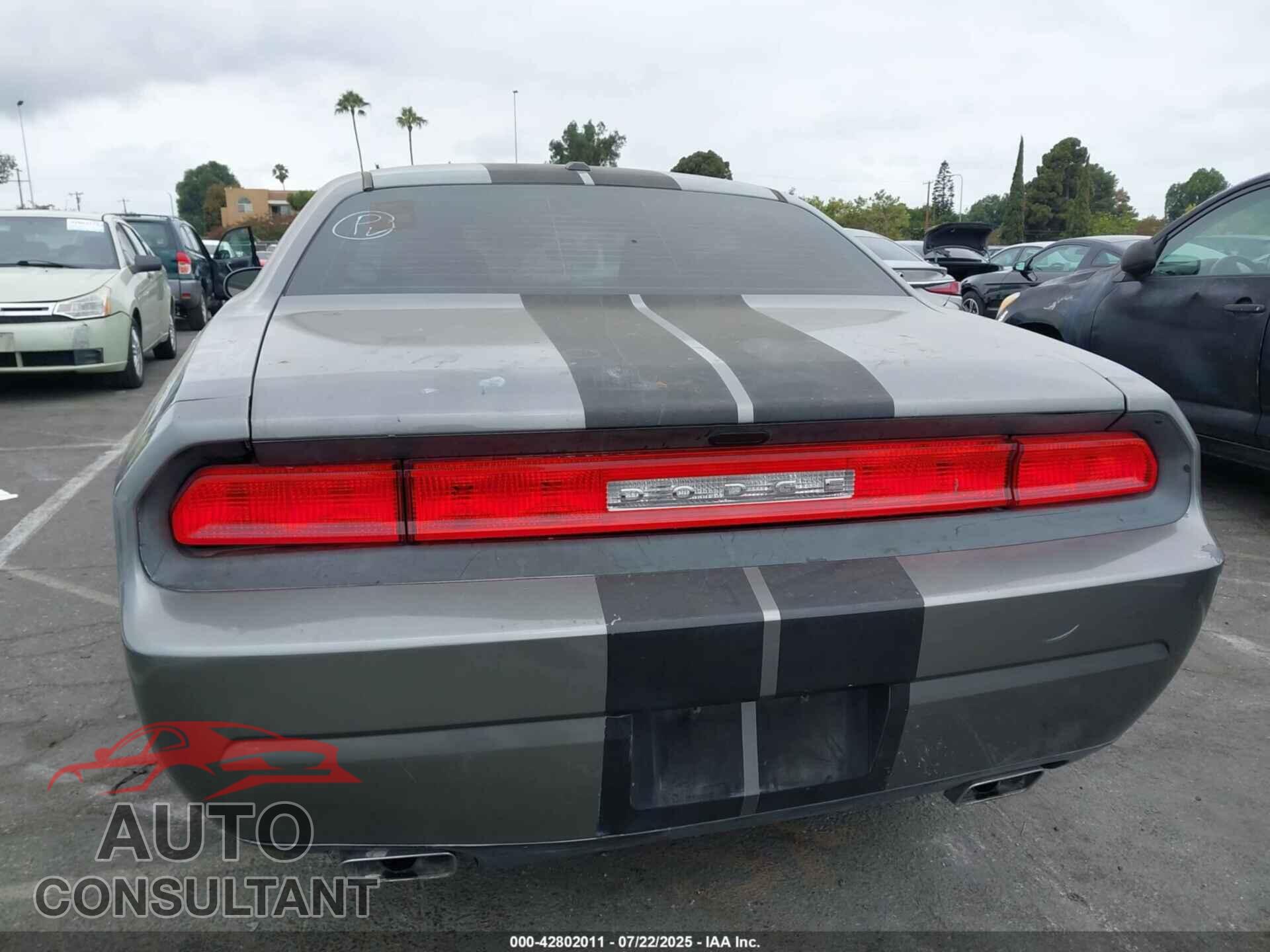 DODGE CHALLENGER 2012 - 2C3CDYAGXCH280879