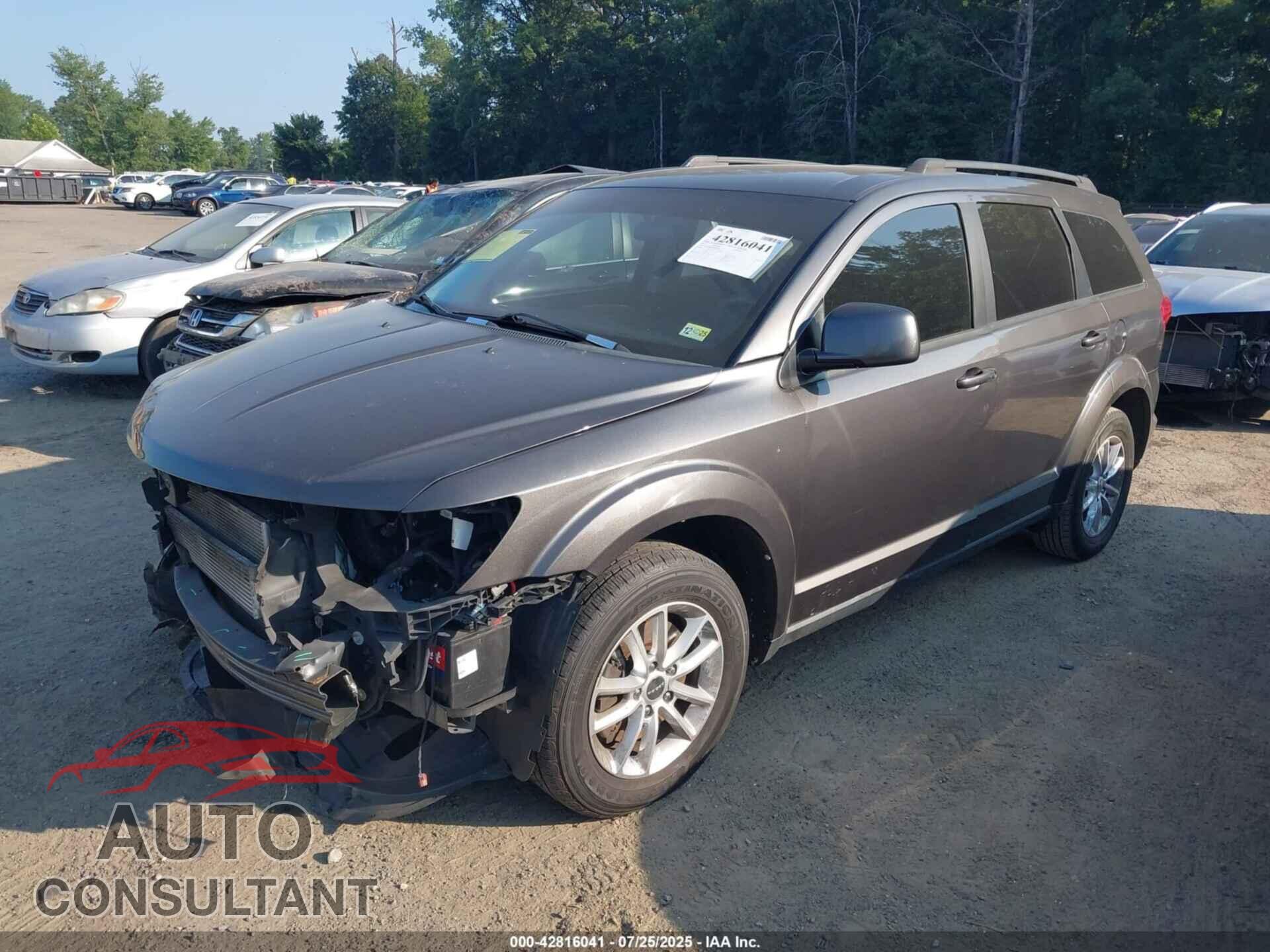 DODGE JOURNEY 2017 - 3C4PDCBG3HT518388