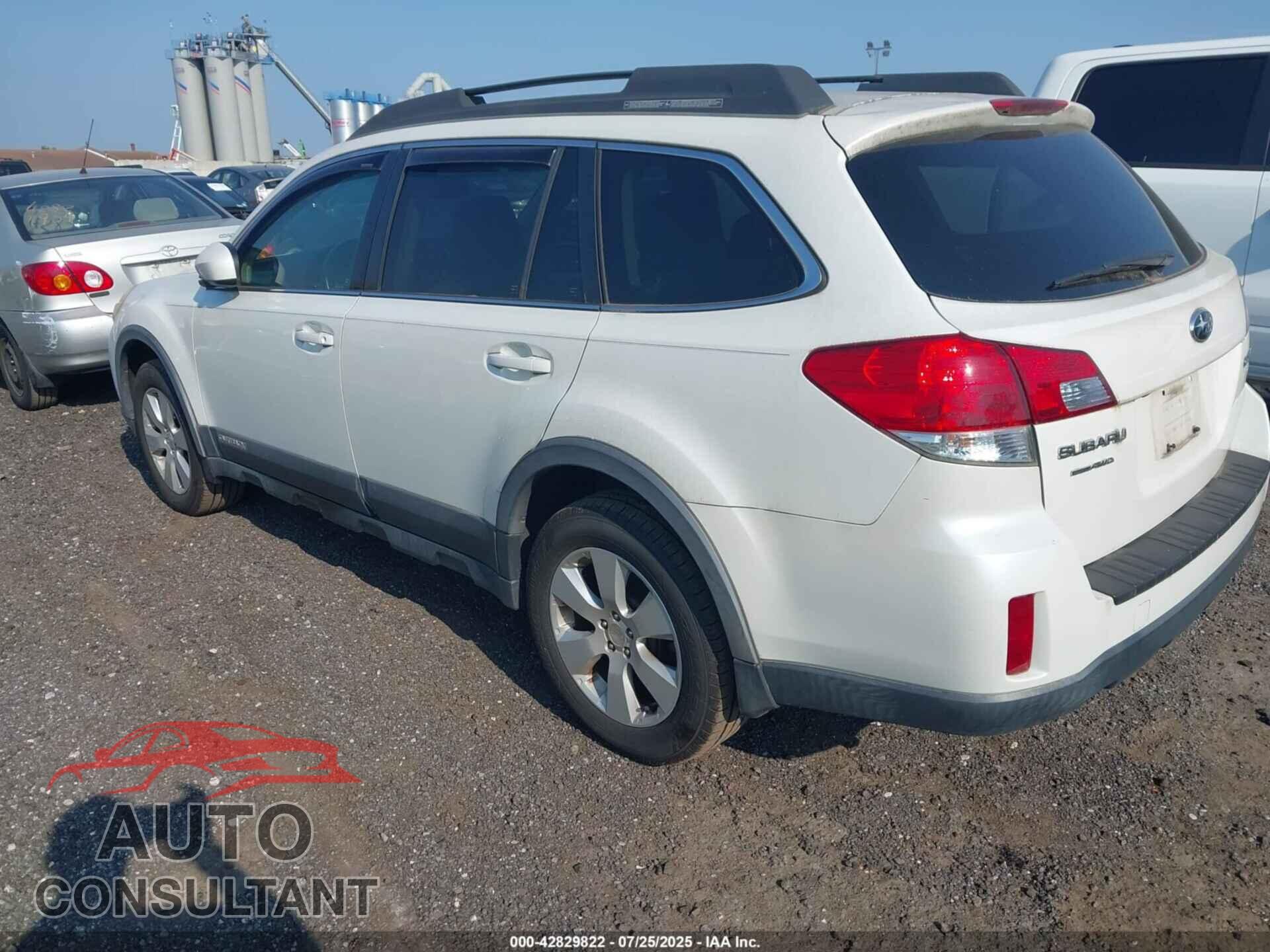 SUBARU OUTBACK 2012 - 4S4BRBGC8C3259005