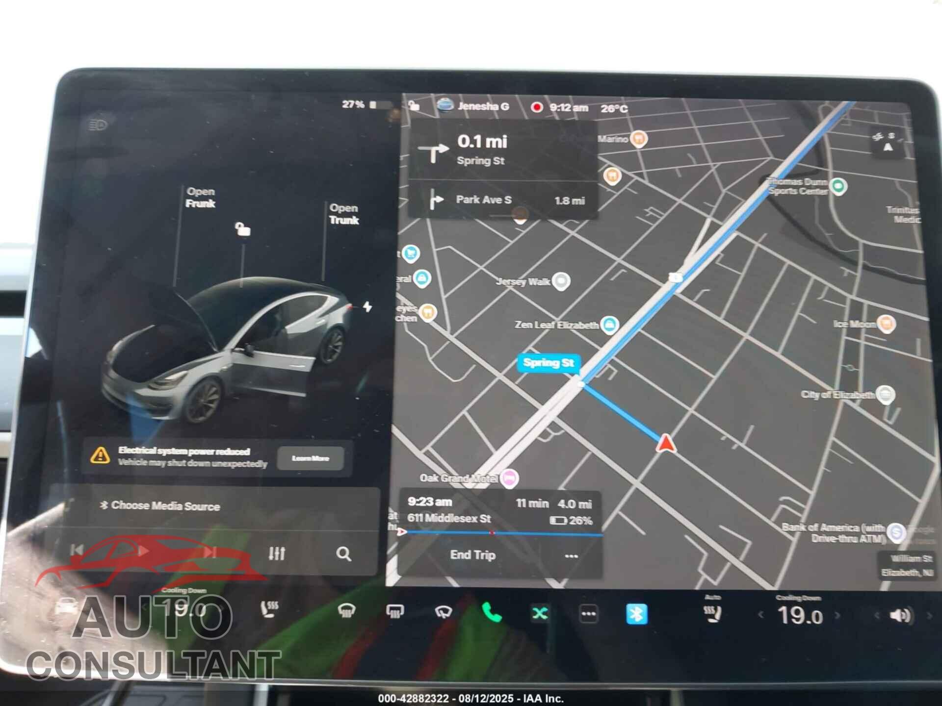 TESLA MODEL 3 2018 - 5YJ3E1EA4JF154896