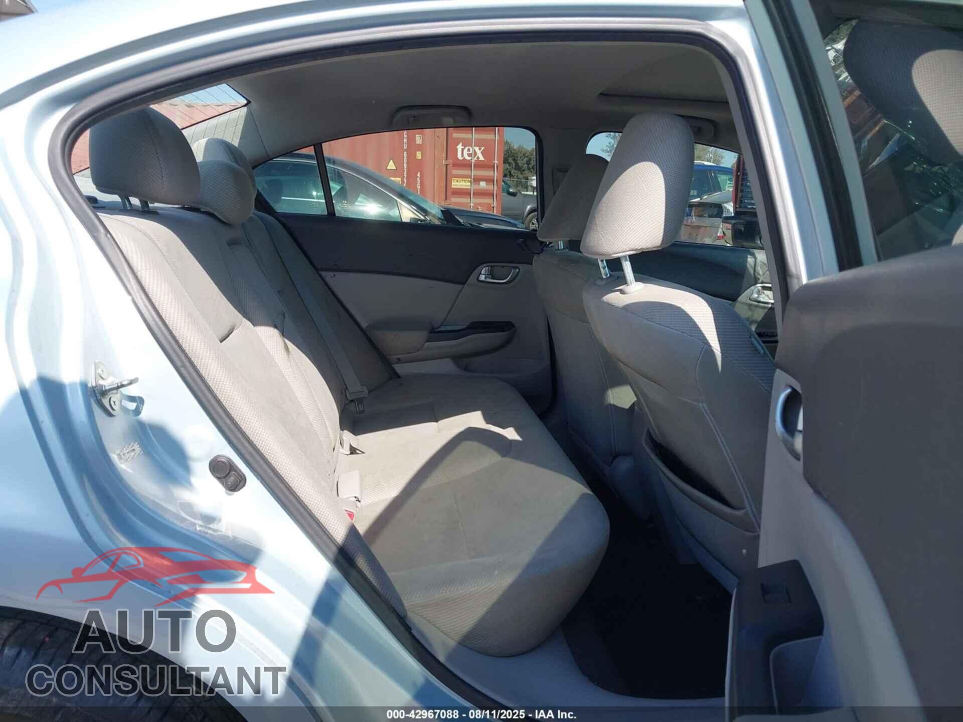 HONDA CIVIC 2012 - 19XFB2F85CE343895