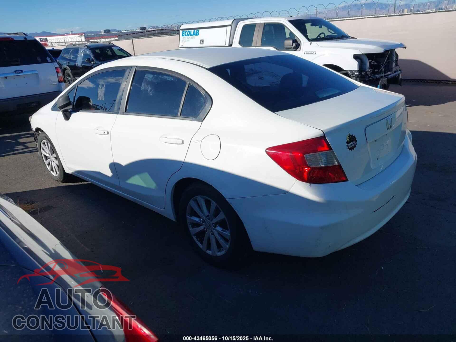 HONDA CIVIC 2012 - 2HGFB2F89CH575728
