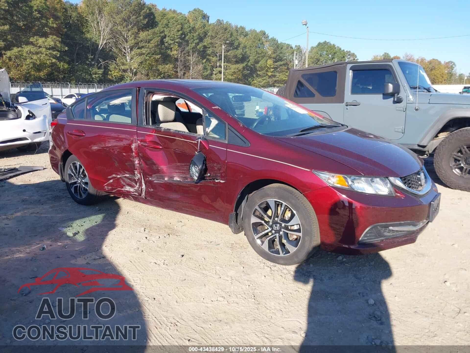 HONDA CIVIC 2015 - 19XFB2F80FE257088