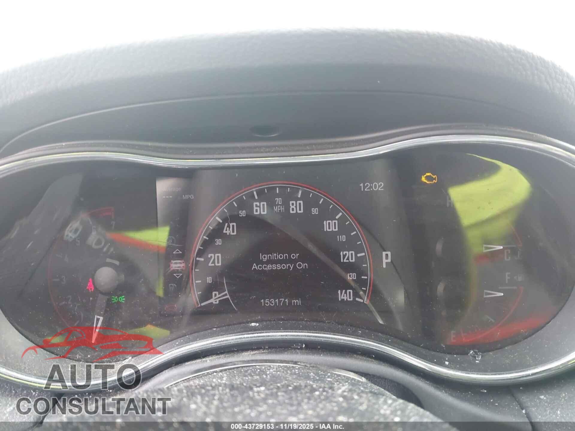 DODGE DURANGO 2017 - 1C4RDJAG2HC709777