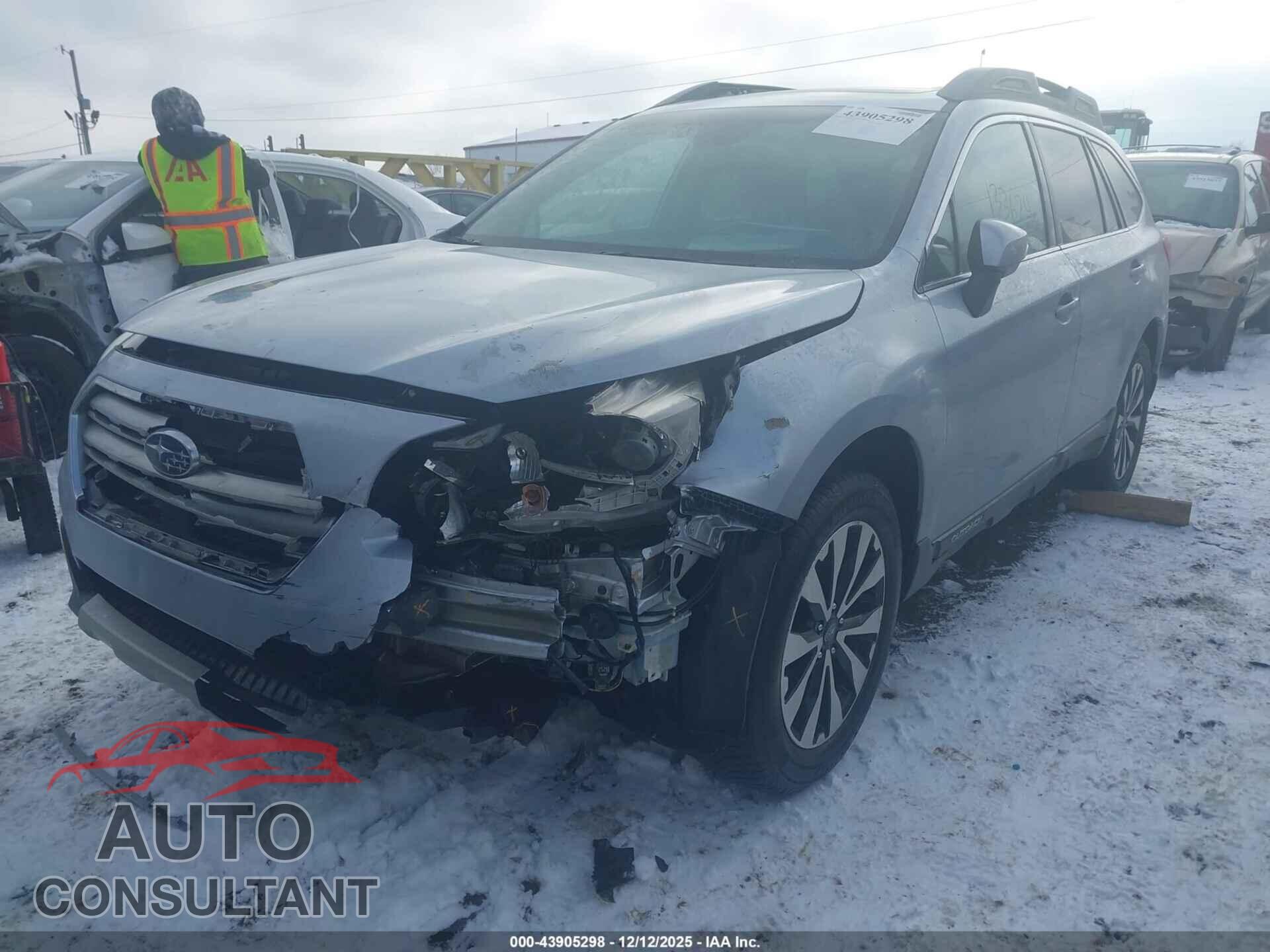 SUBARU OUTBACK 2017 - 4S4BSENC6H3228934