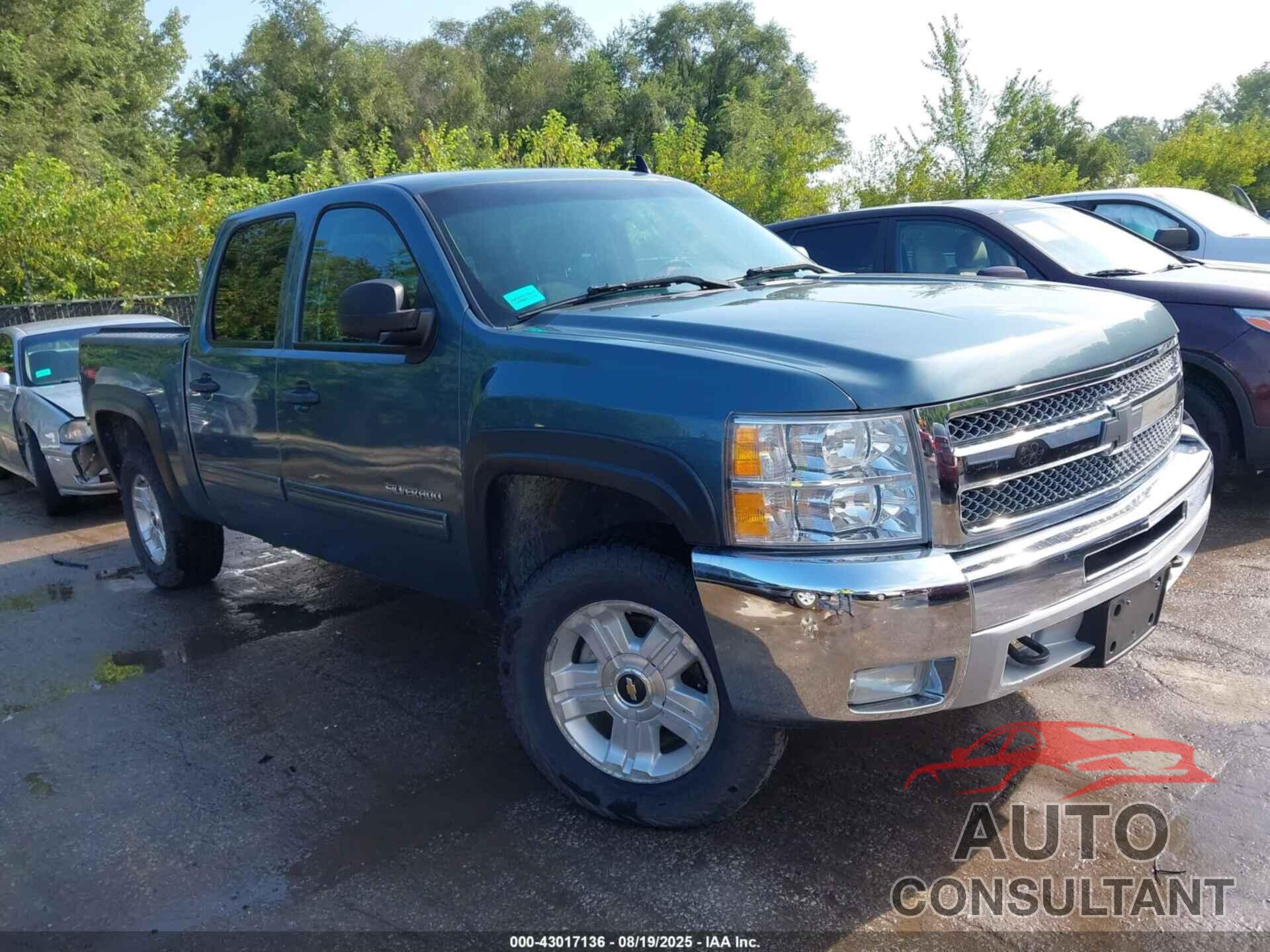 CHEVROLET SILVERADO 1500 2013 - 3GCPKSE74DG202044