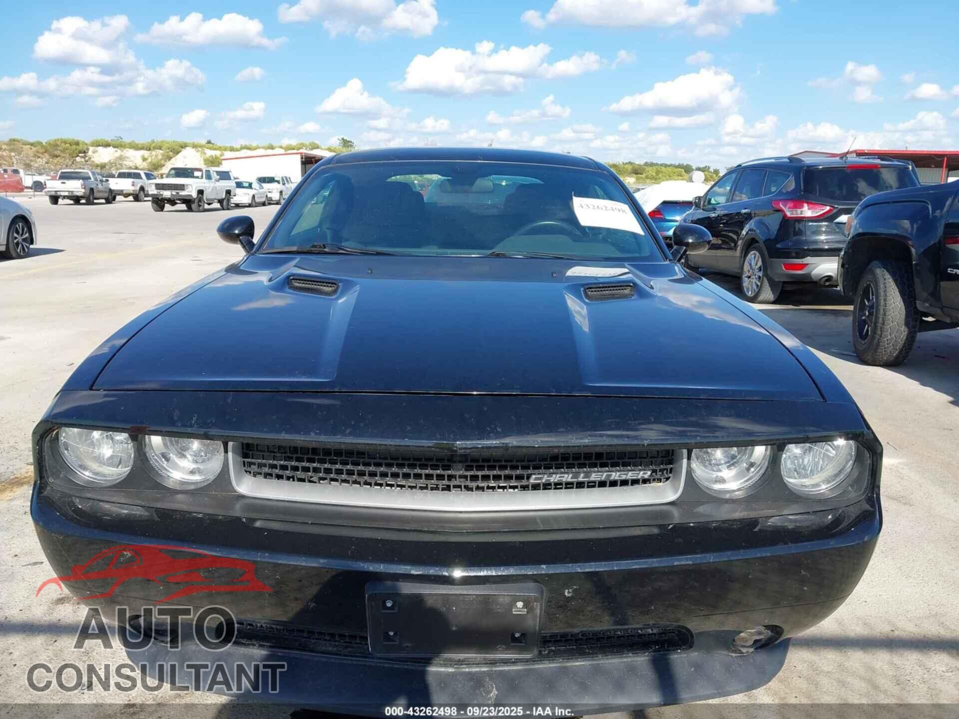 DODGE CHALLENGER 2012 - 2C3CDYAG4CH292185