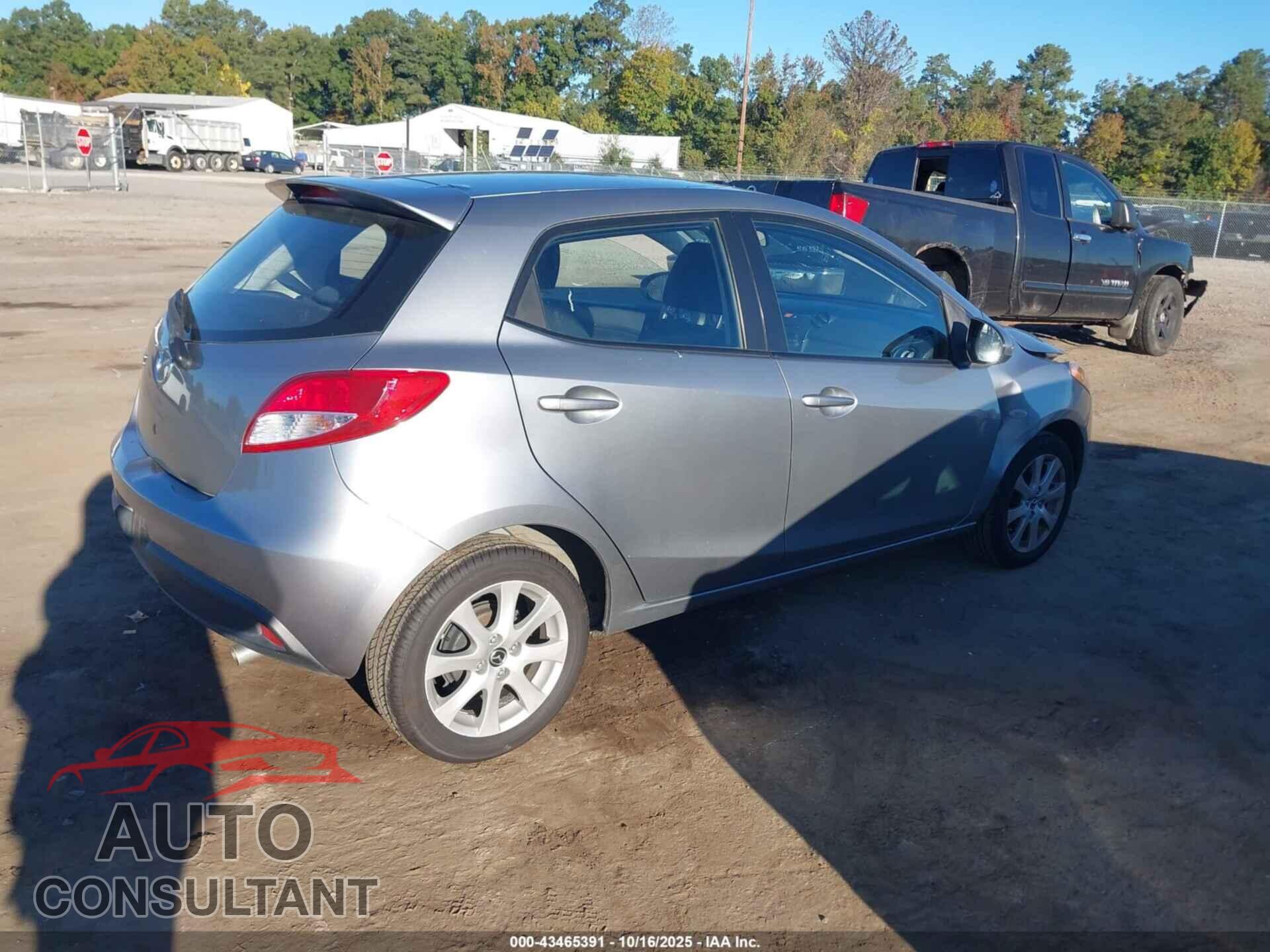 MAZDA MAZDA2 2013 - JM1DE1LY6D0161601