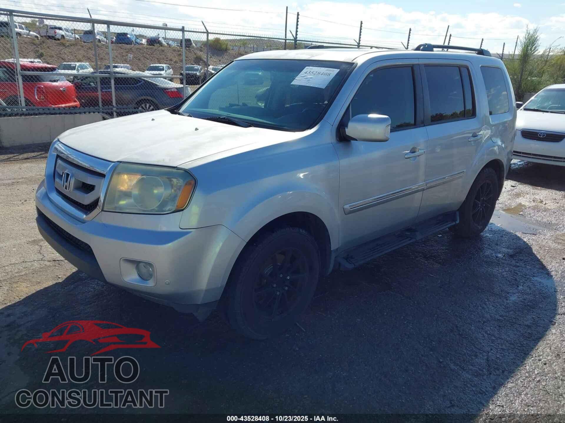 HONDA PILOT 2009 - 5FNYF48889B014312