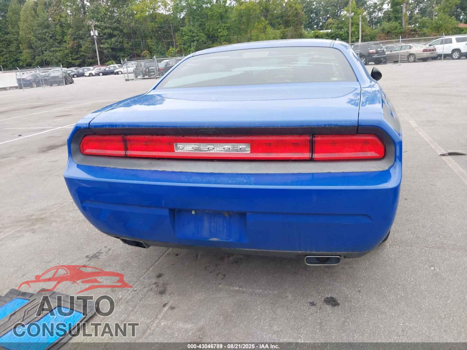 DODGE CHALLENGER 2012 - 2C3CDYAG4CH291862